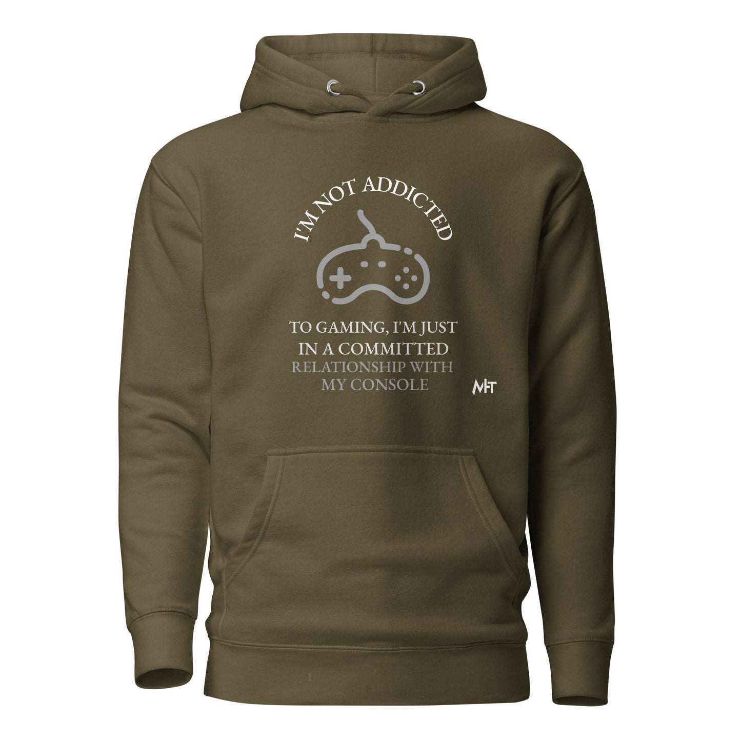 I'm not addicted to gaming - Unisex Hoodie by DarkByteGear