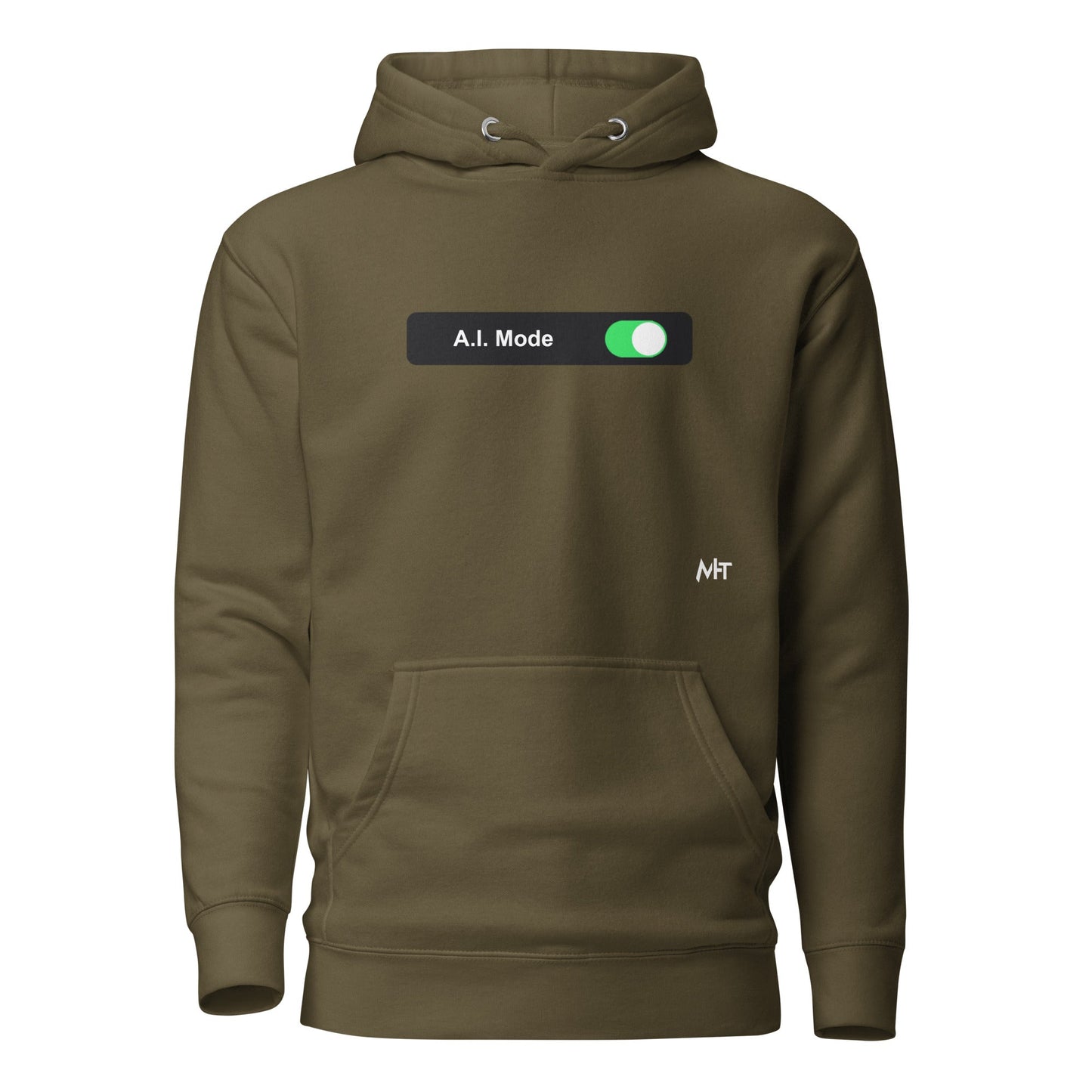AI mode On - Unisex Hoodie by DarkByteGear