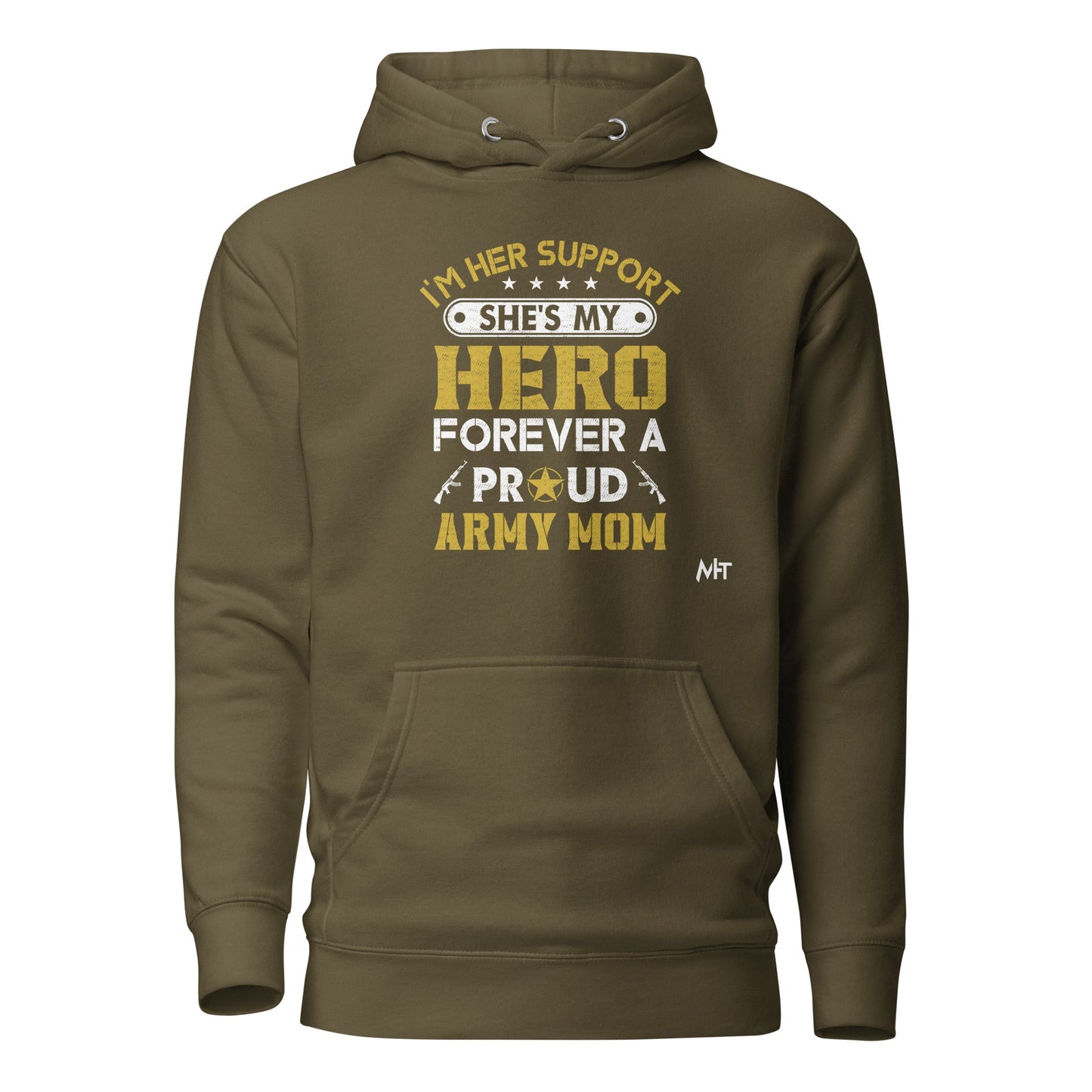 I'm her support - Unisex Hoodie by DarkByteGear