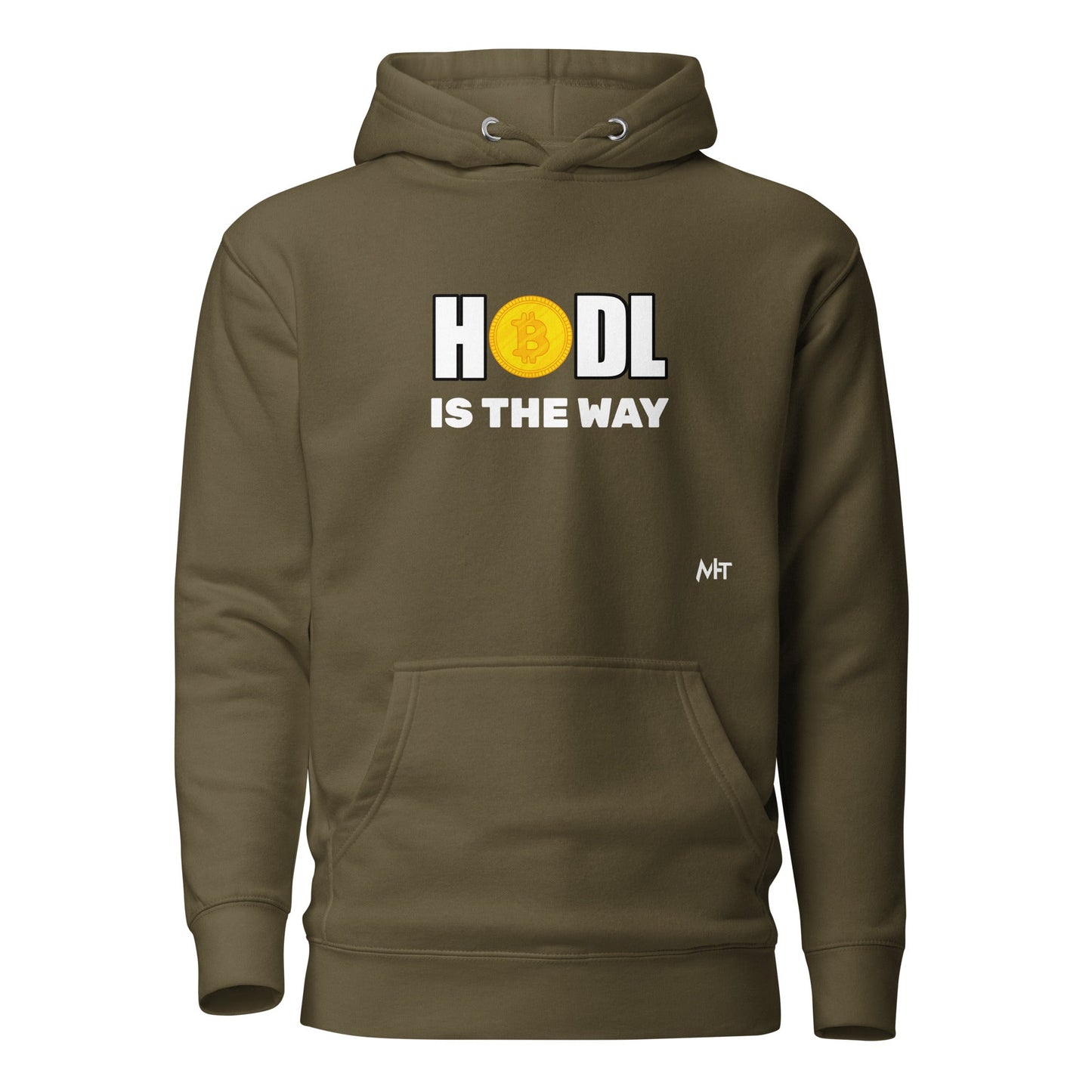 Hodl is the way - Unisex Hoodie by DarkByteGear