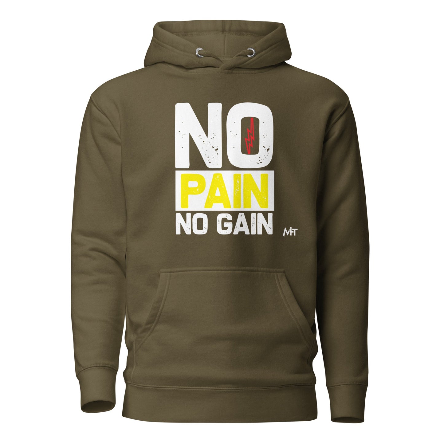 No Pain No Gain - Unisex Hoodie by DarkByteGear