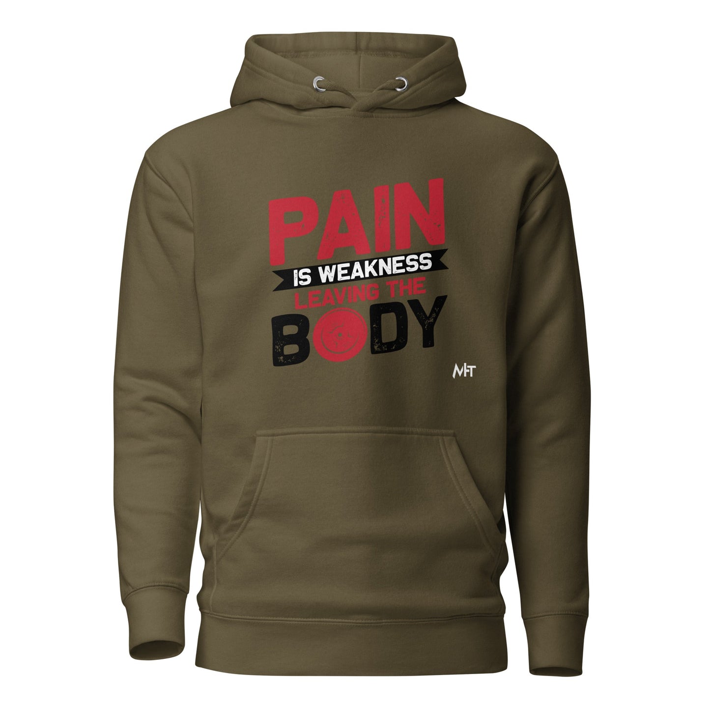 Pain is Weakness Leaving the Body - Unisex Hoodie by DarkByteGear