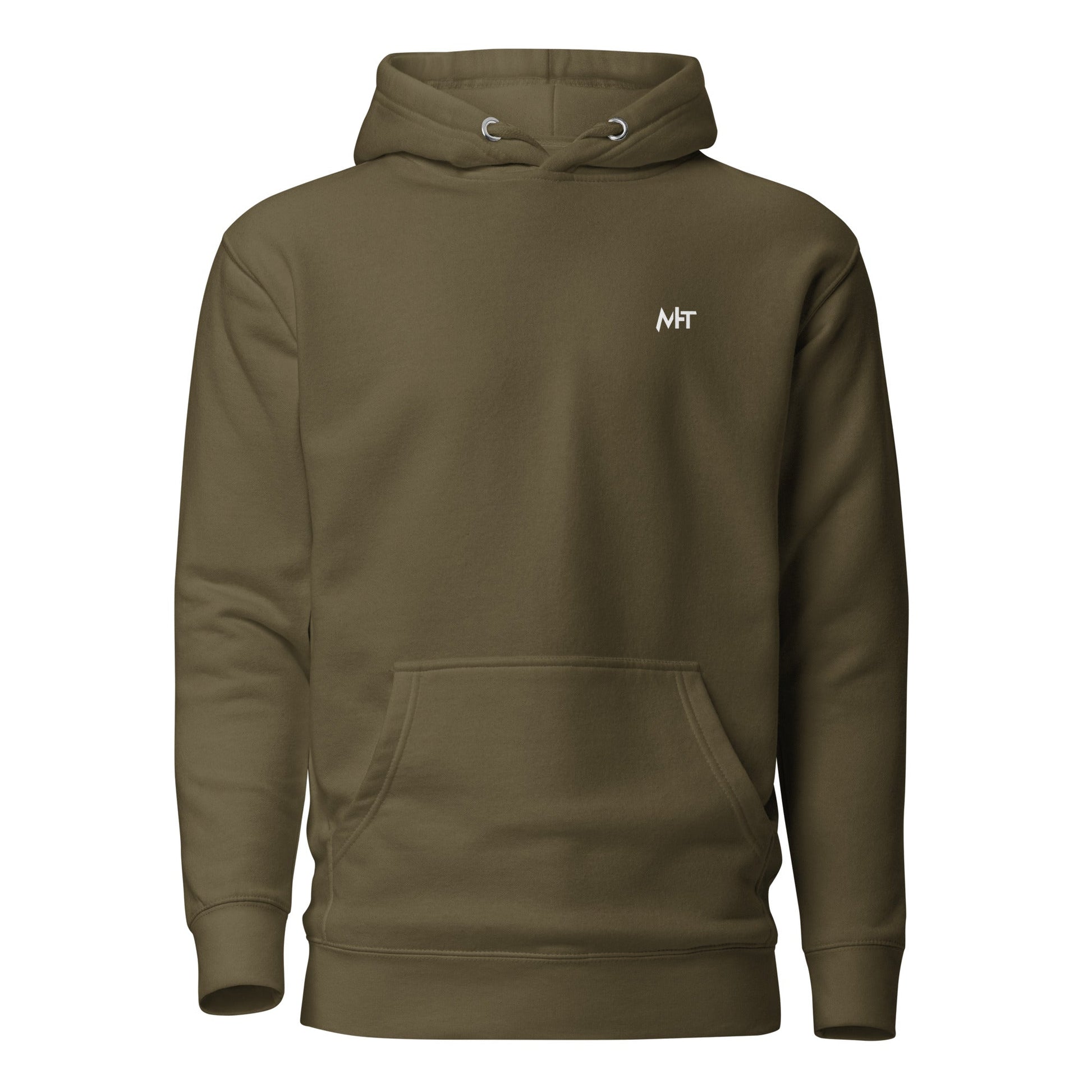 1 2 3 4 5 - Unisex Hoodie (back print) by DarkByteGear