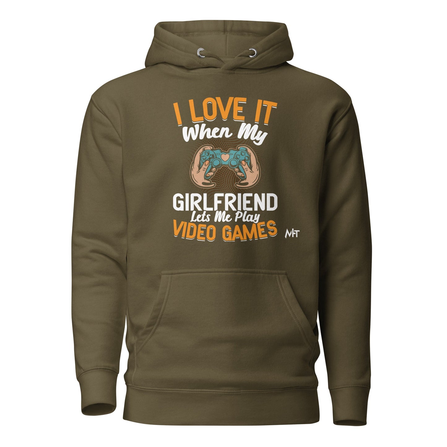 I love it when My Girlfriend Let me Play Videogames - Unisex Hoodie by DarkByteGear