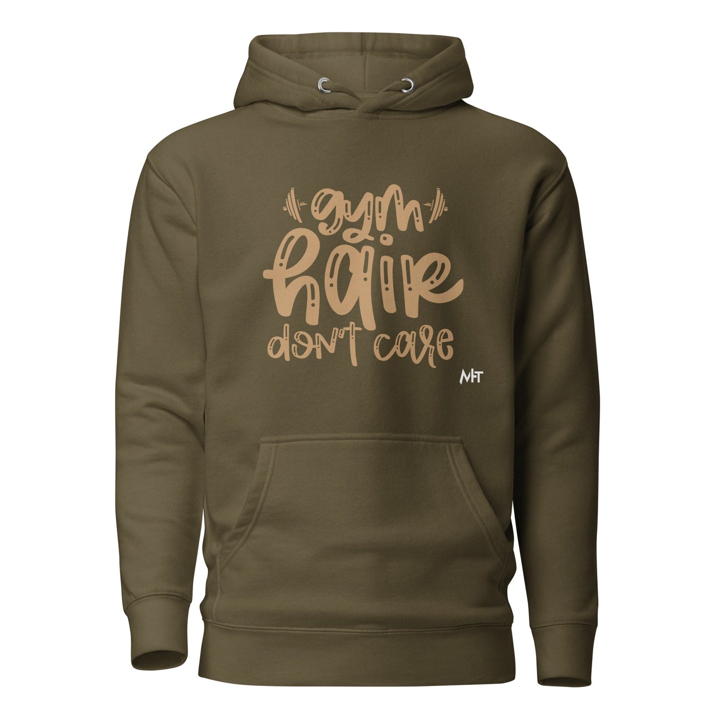 Gym Hair Don't Care - Unisex Hoodie by DarkByteGear