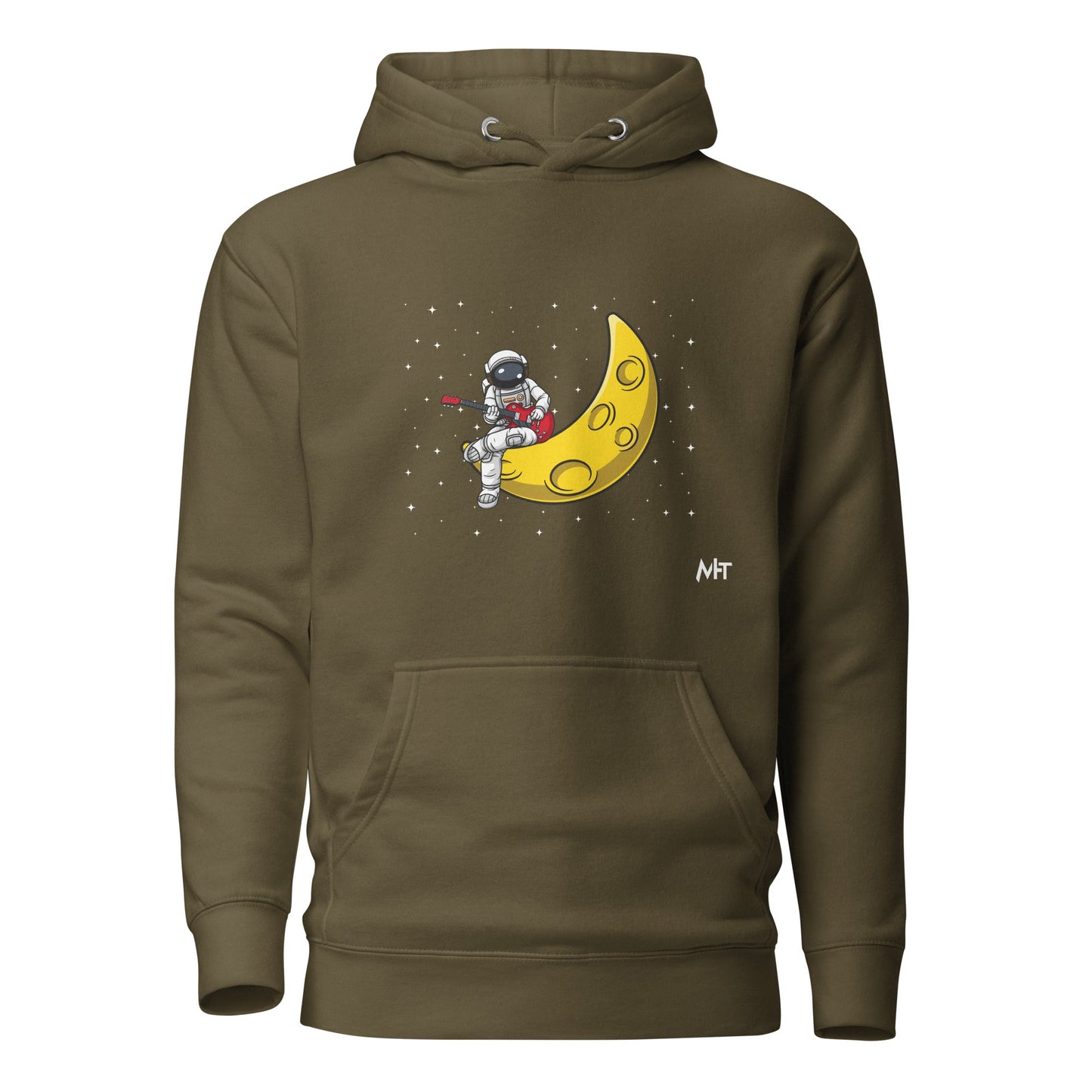 Astronaut Playing - Unisex Hoodie by DarkByteGear