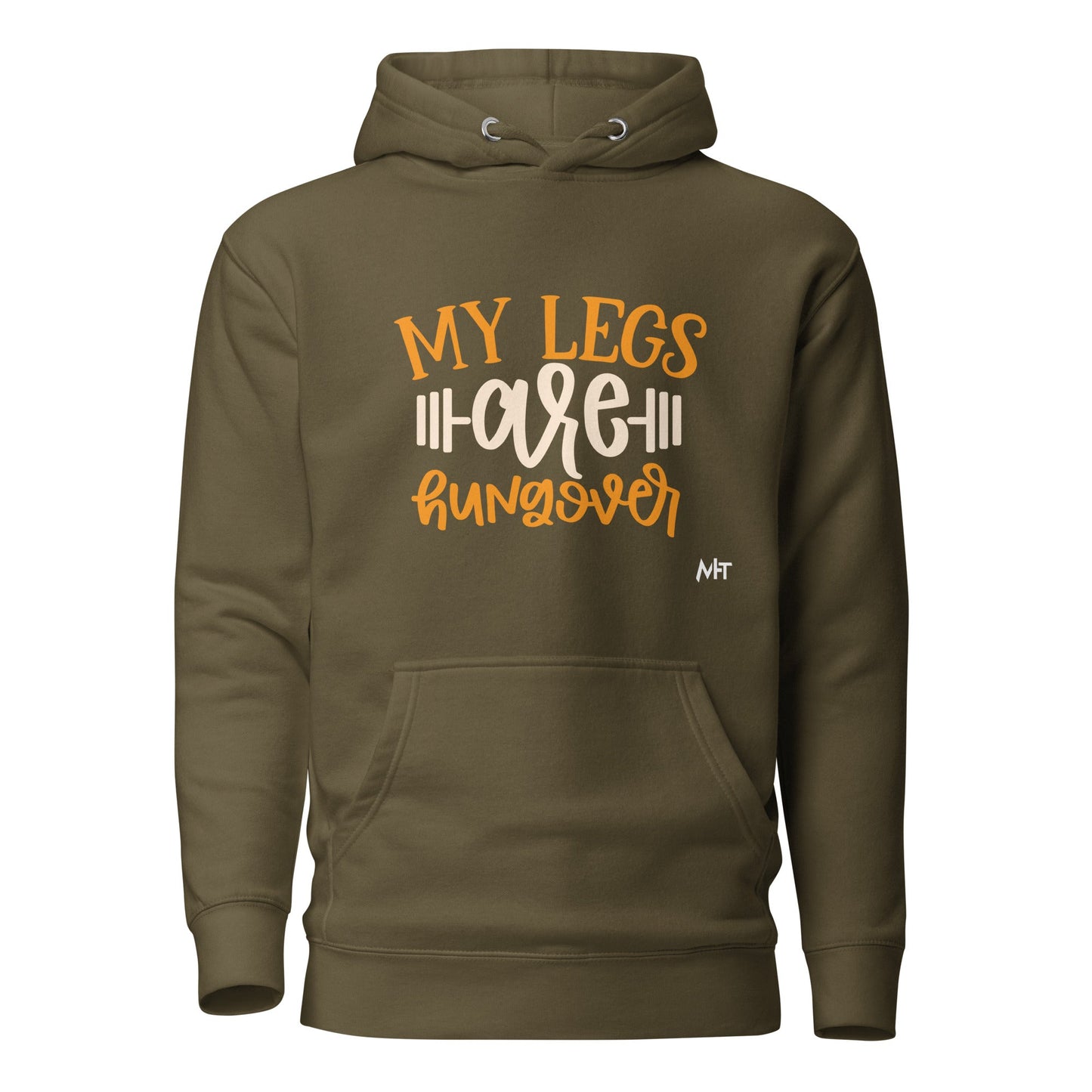 My Legs are Hungover - Unisex Hoodie by DarkByteGear