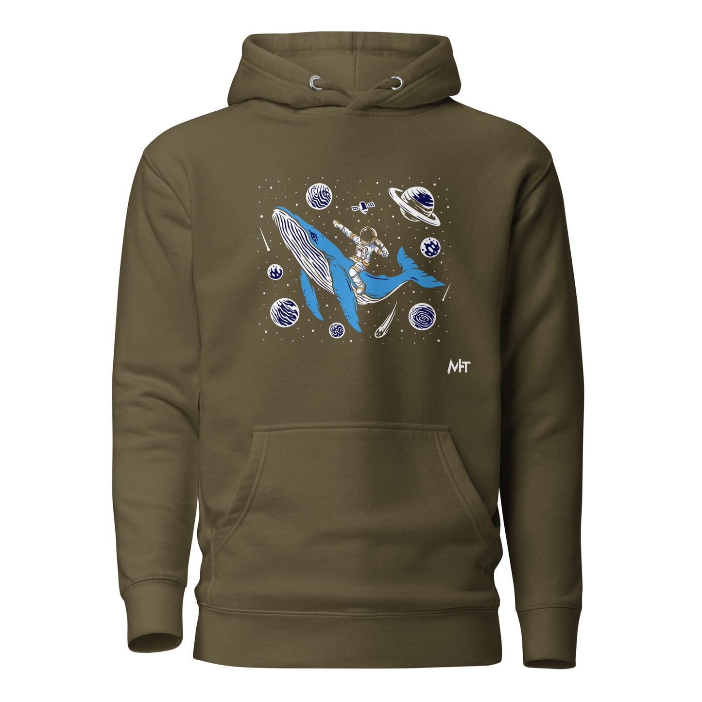 Ride a Whale - Unisex Hoodie by DarkByteGear