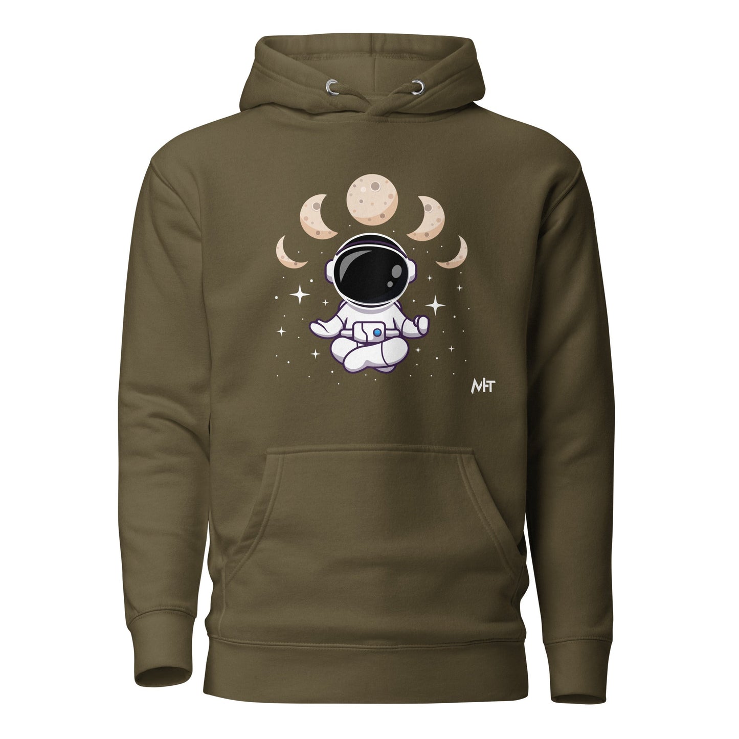 Astronaut Meditation - Unisex Hoodie by DarkByteGear