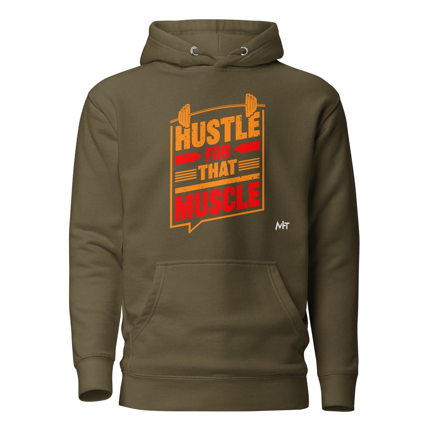Hustle for that Muscle - Unisex Hoodie by DarkByteGear