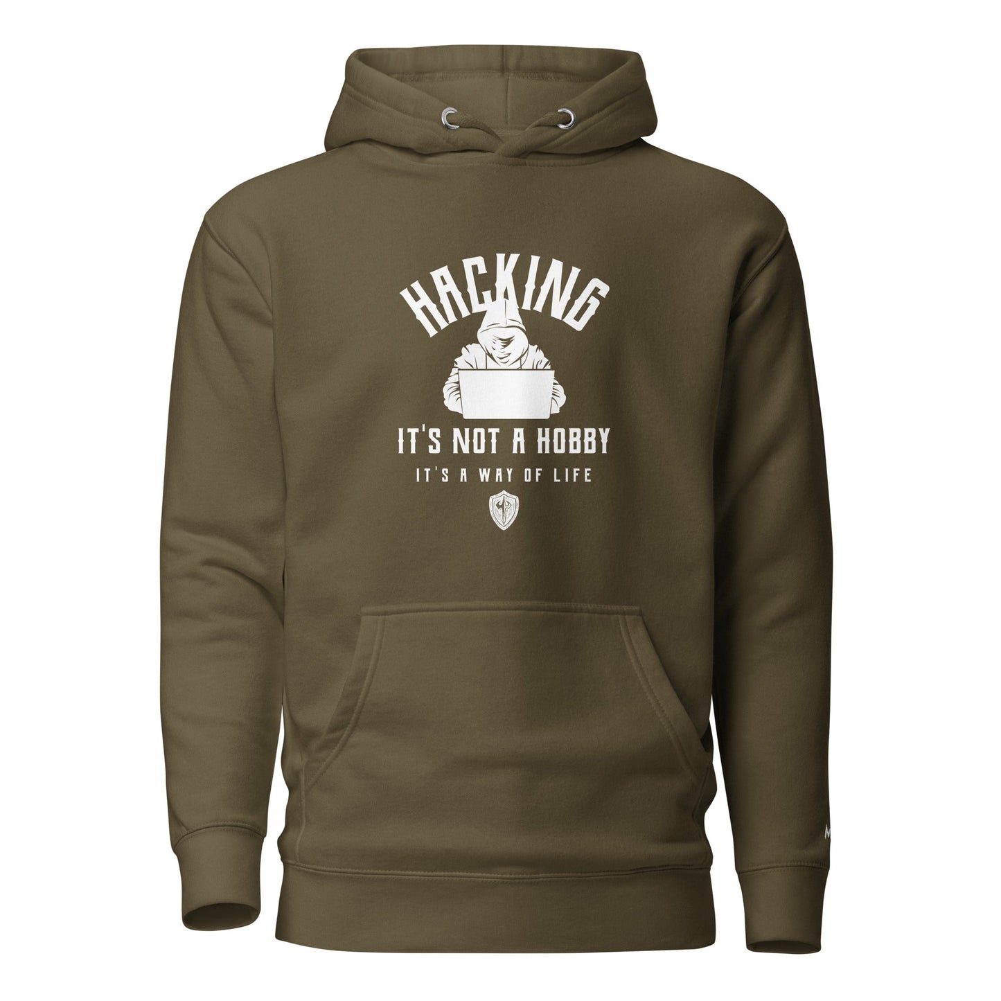 Hacking It's not a hobby; it's a way of life - Unisex Hoodie by DarkByteGear