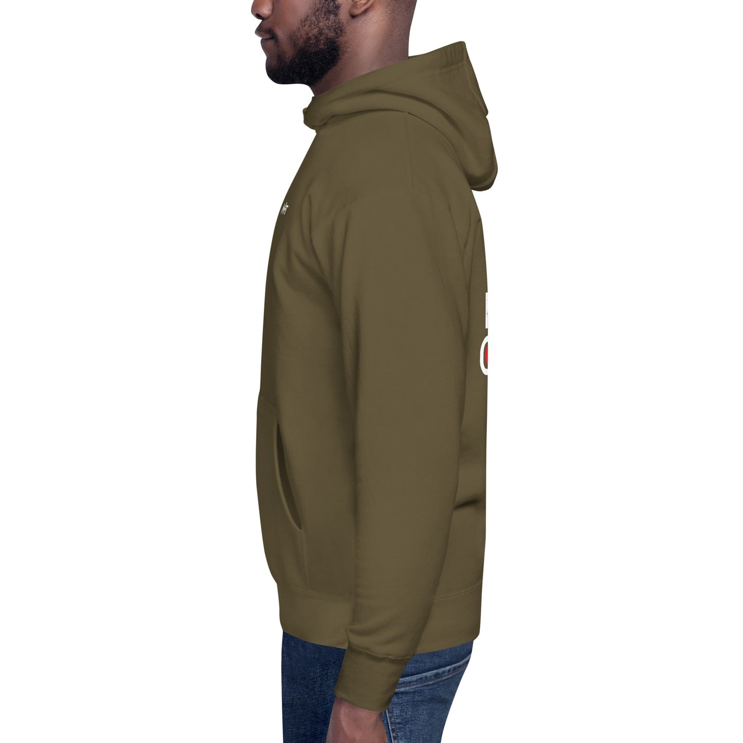 Installing Muscles Please Wait.... - Unisex Hoodie ( Back Print ) by DarkByteGear