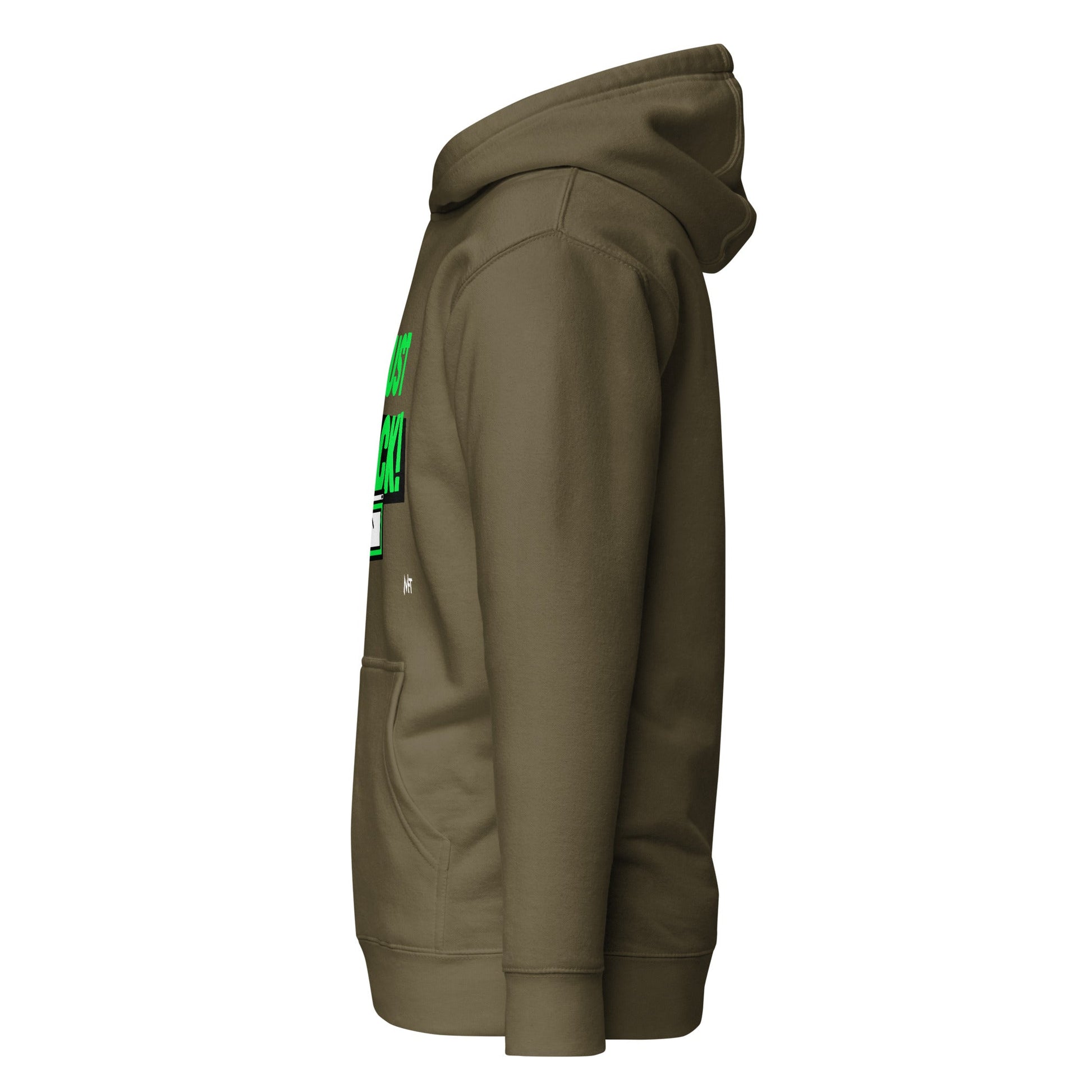 Just Hack (Green text) - Unisex Hoodie by DarkByteGear