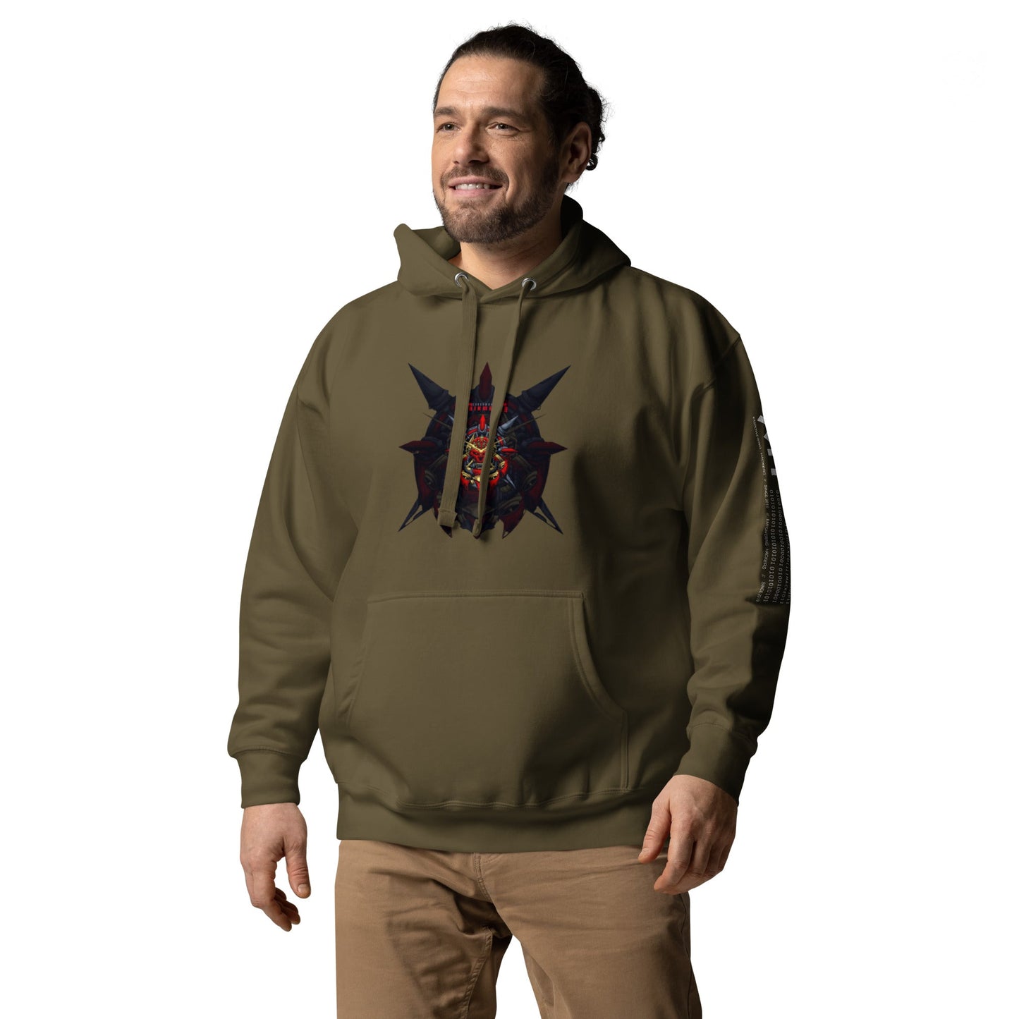 Cyberware Ronin Mecha - Unisex Hoodie by DarkByteGear