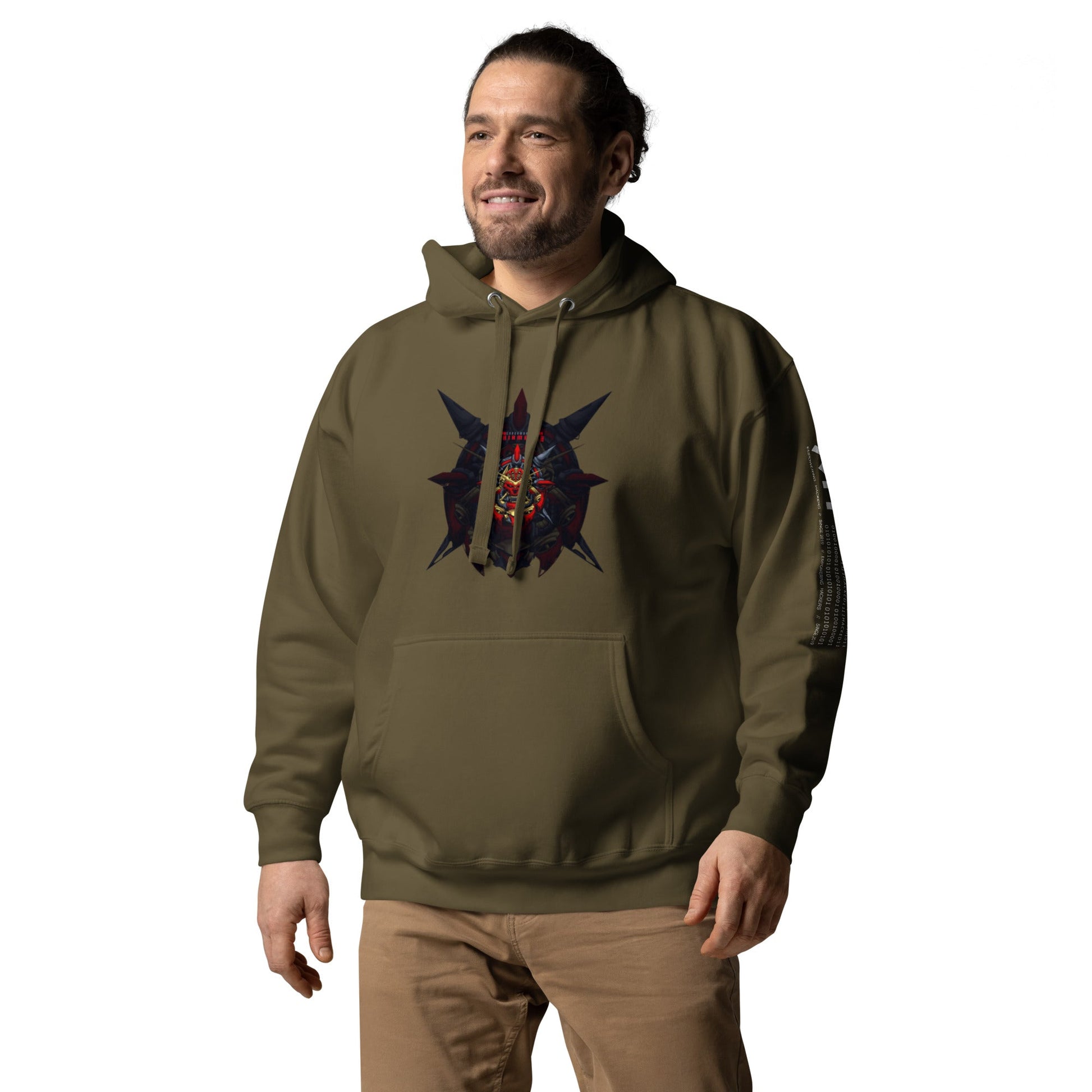 Cyberware Ronin Mecha - Unisex Hoodie by DarkByteGear