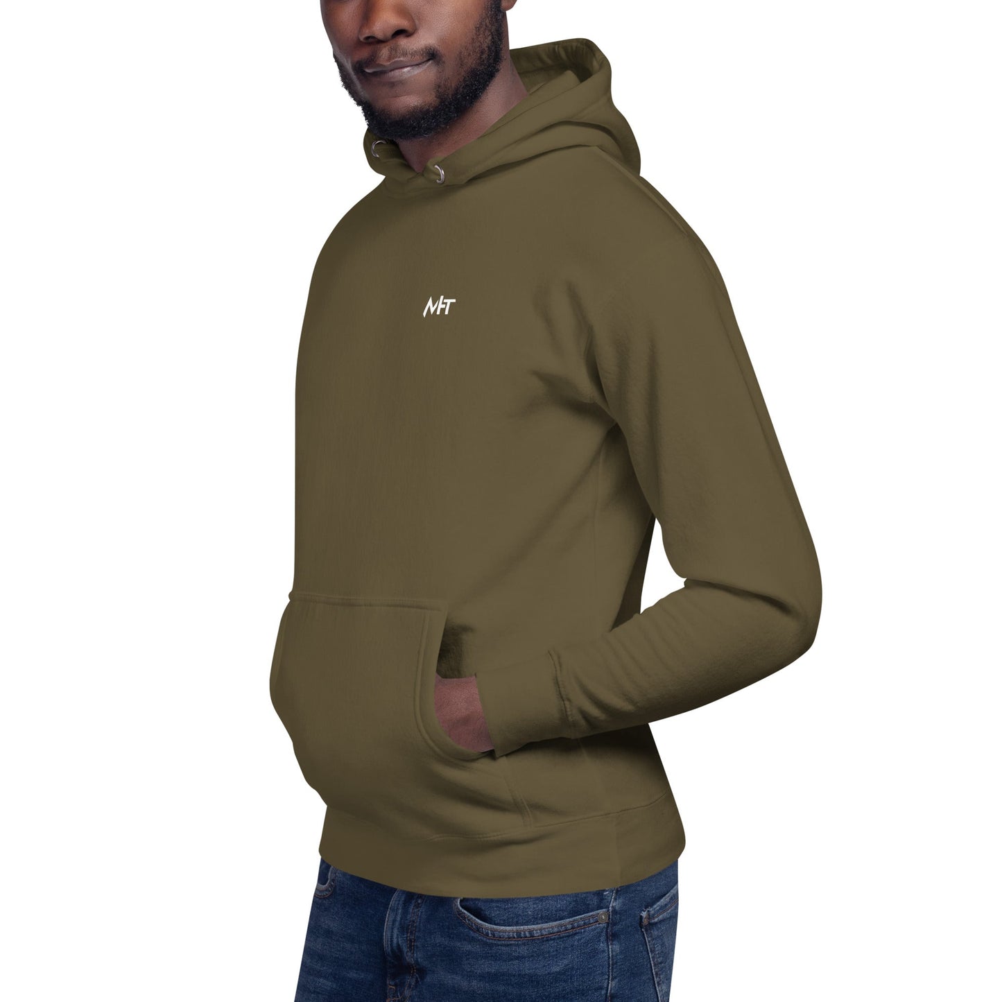 I'm not anti-social: I'm just preoccupied with zeros and ones - Unisex Hoodie ( Back Print ) by DarkByteGear