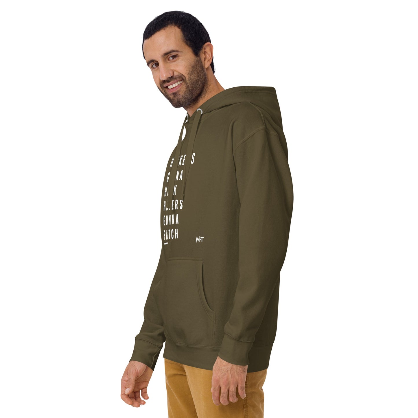 Hackers Gonna Hack: Haters Gonna Patch - Unisex Hoodie by DarkByteGear