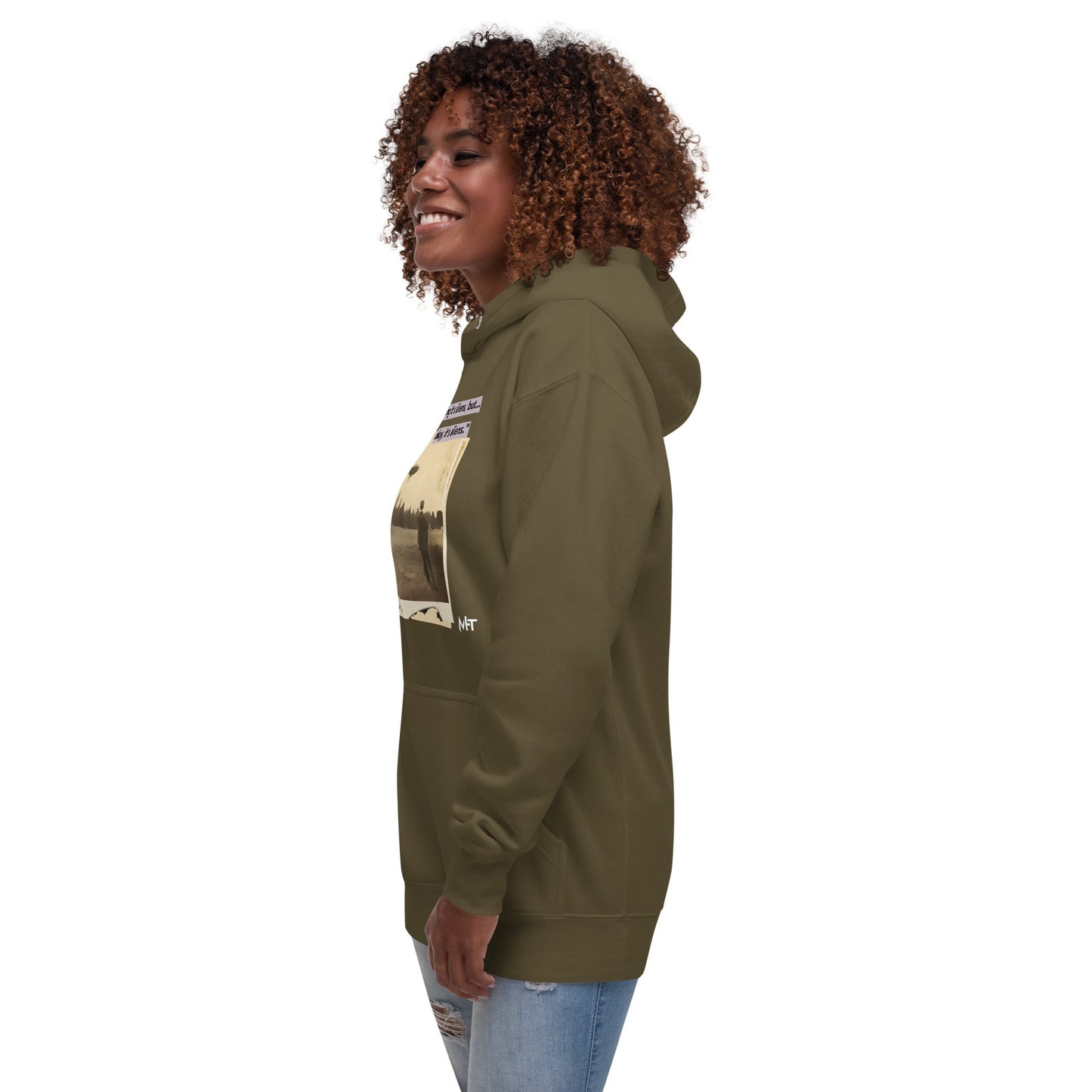 I'm not saying it's aliens, but... okay, it's aliens - Unisex Hoodie by DarkByteGear