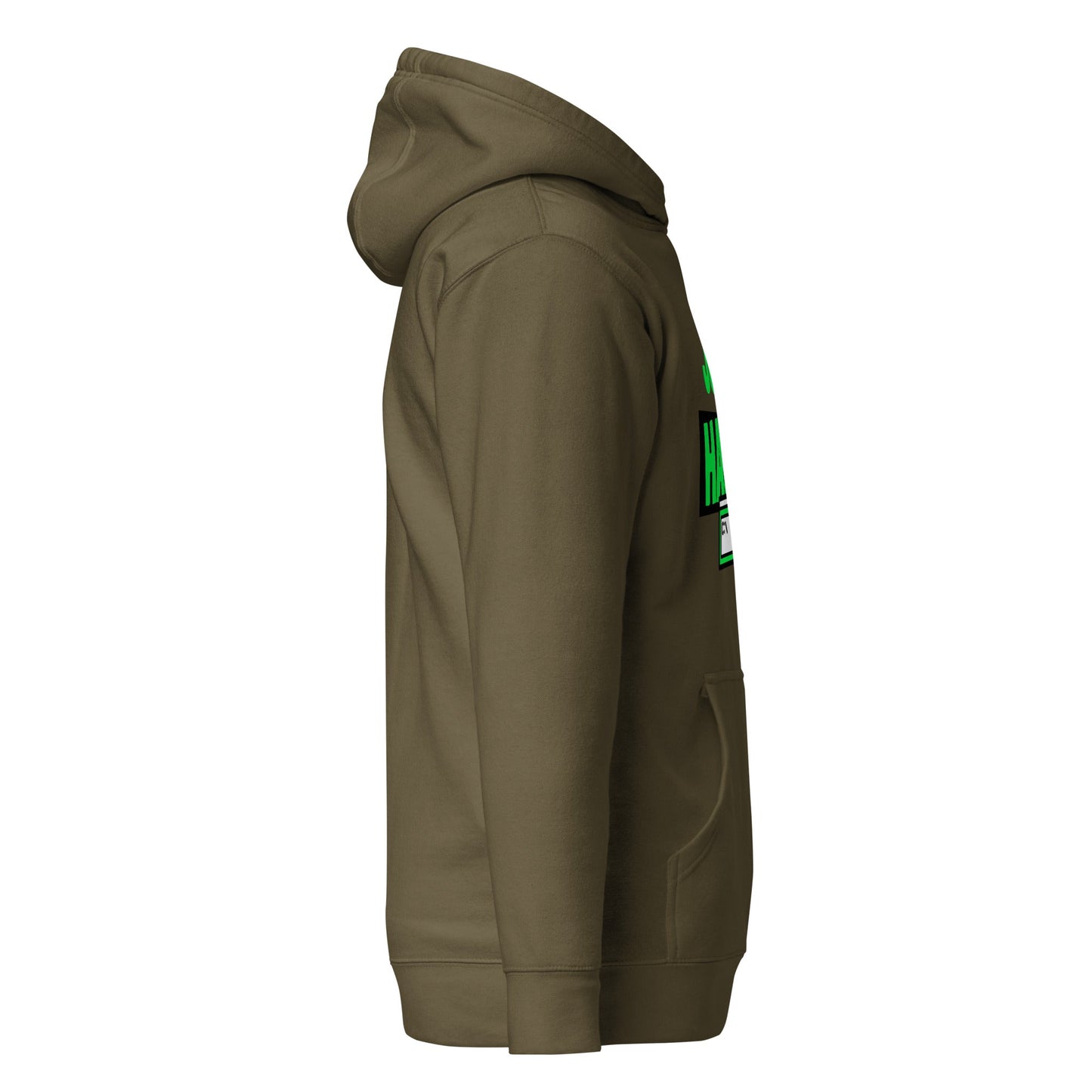 Just Hack (Green text) - Unisex Hoodie by DarkByteGear