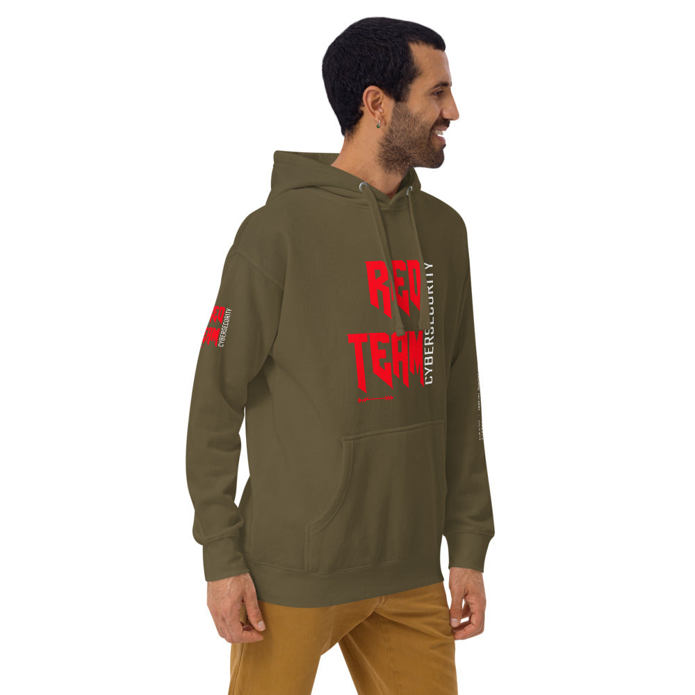 Cyber Security Red Team V9 - Unisex Hoodie by DarkByteGear