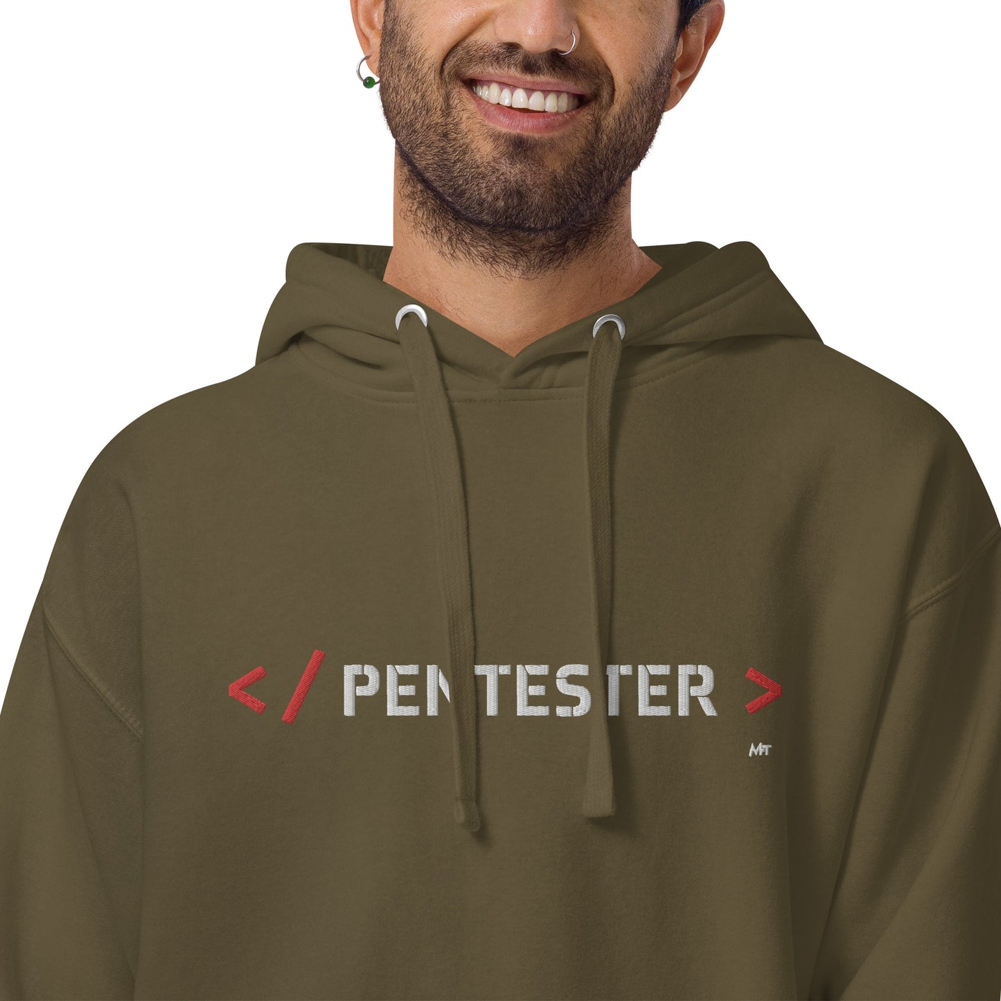 Pentester - Unisex Hoodie (embroidered) by DarkByteGear