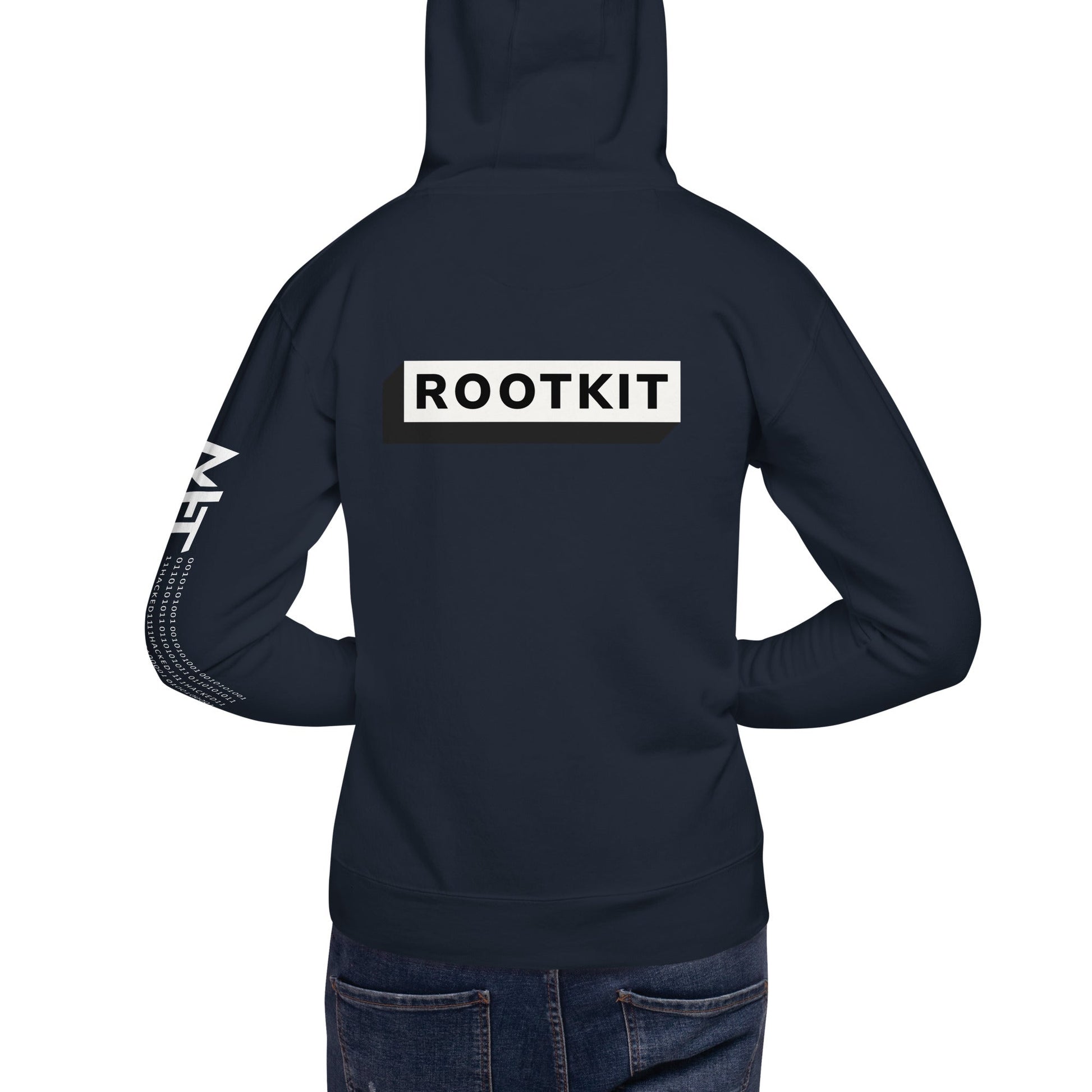 Rootkit - Unisex Hoodie (back priint) by DarkByteGear