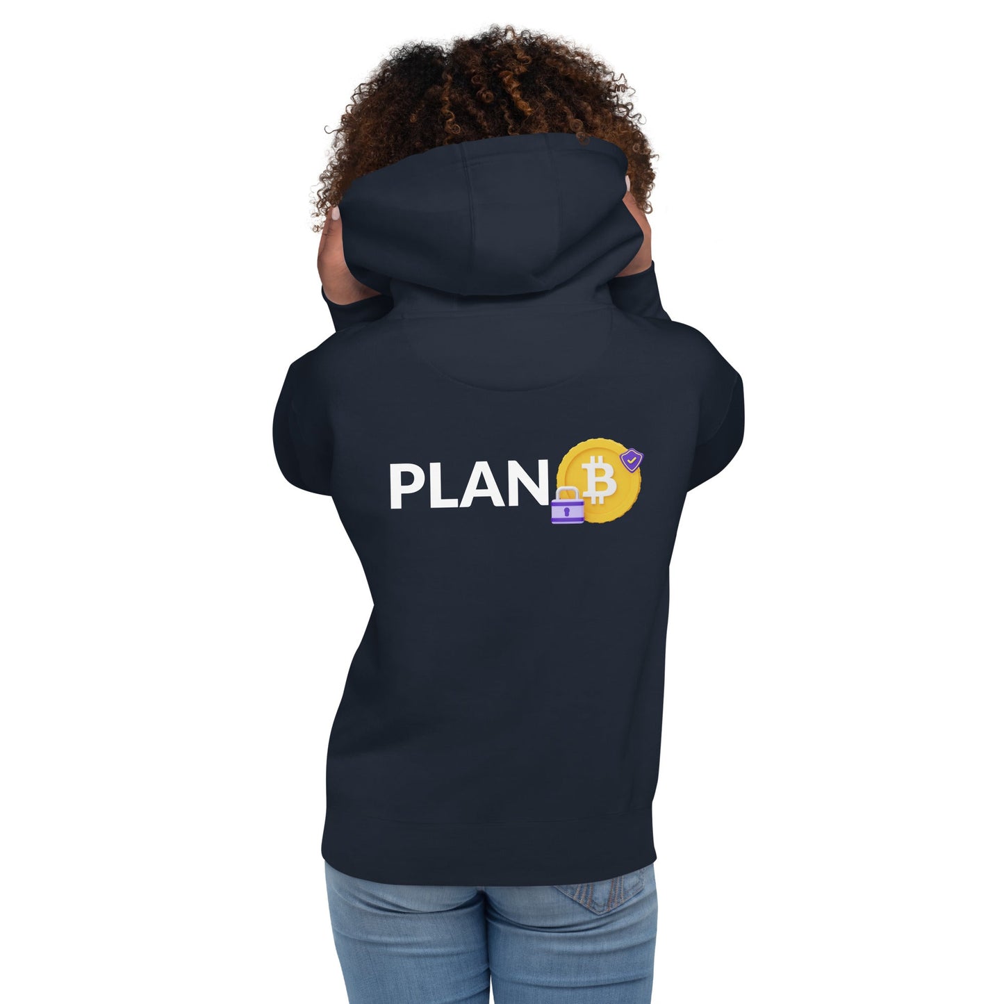 Plan B V9 Unisex Hoodie (back print) by DarkByteGear