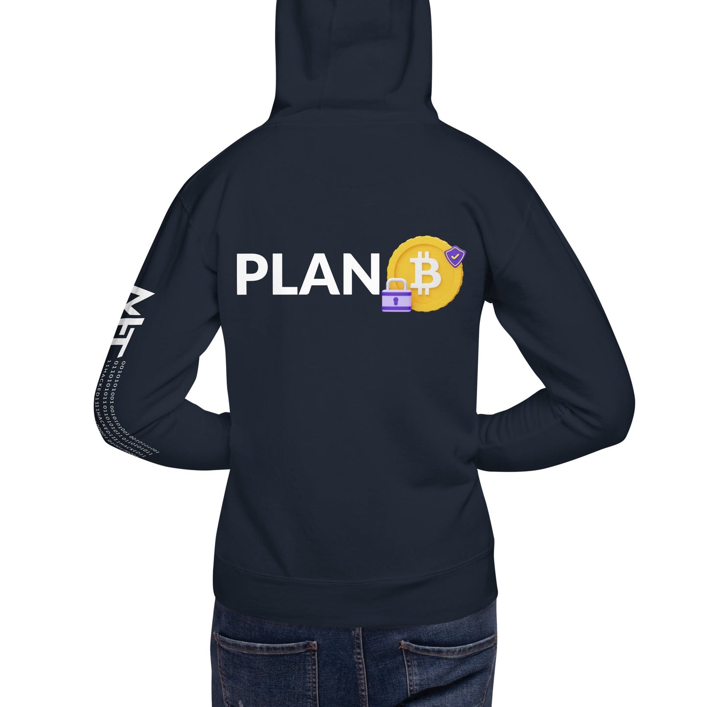 Plan B V9 Unisex Hoodie (back print) by DarkByteGear