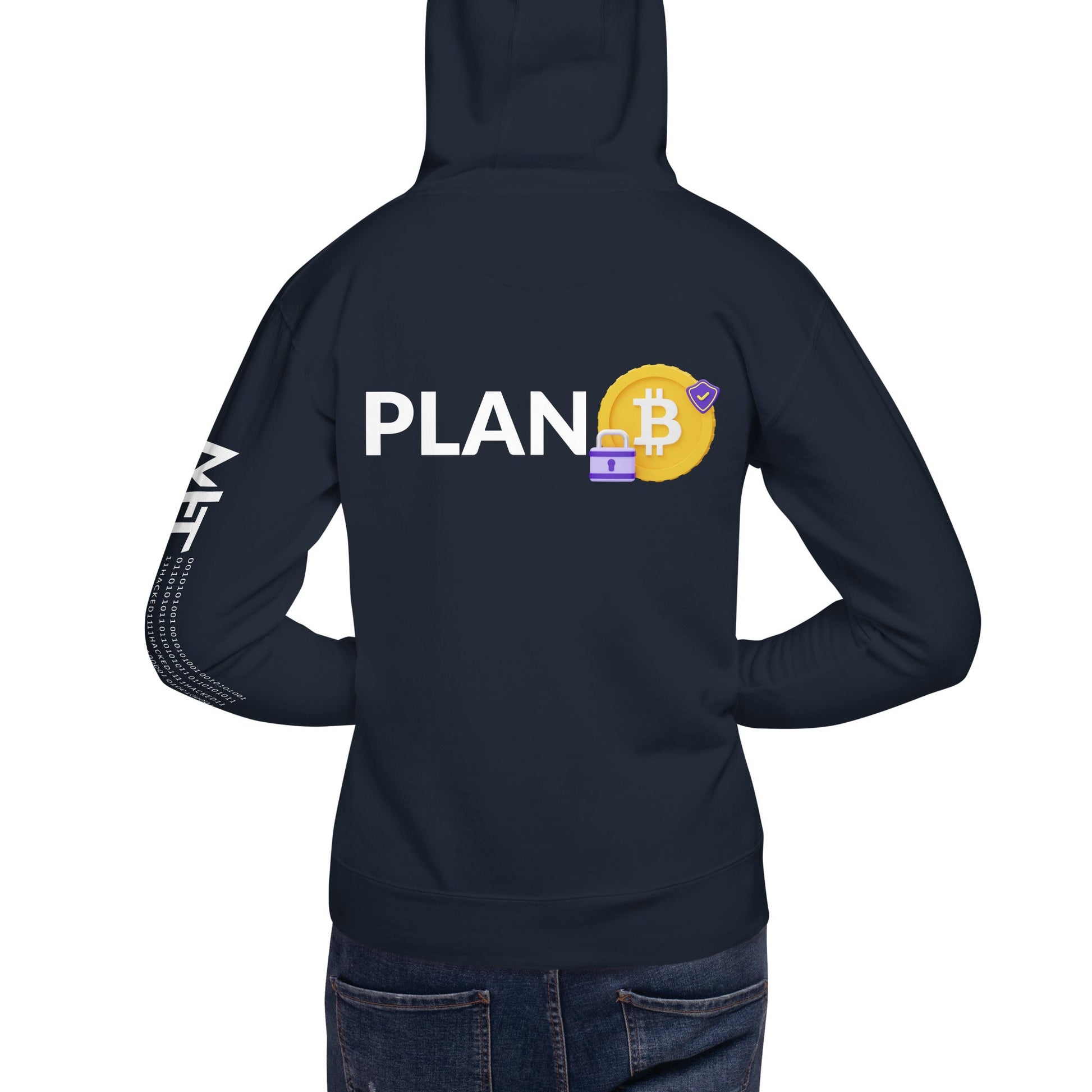 Plan B V9 Unisex Hoodie (back print) by DarkByteGear