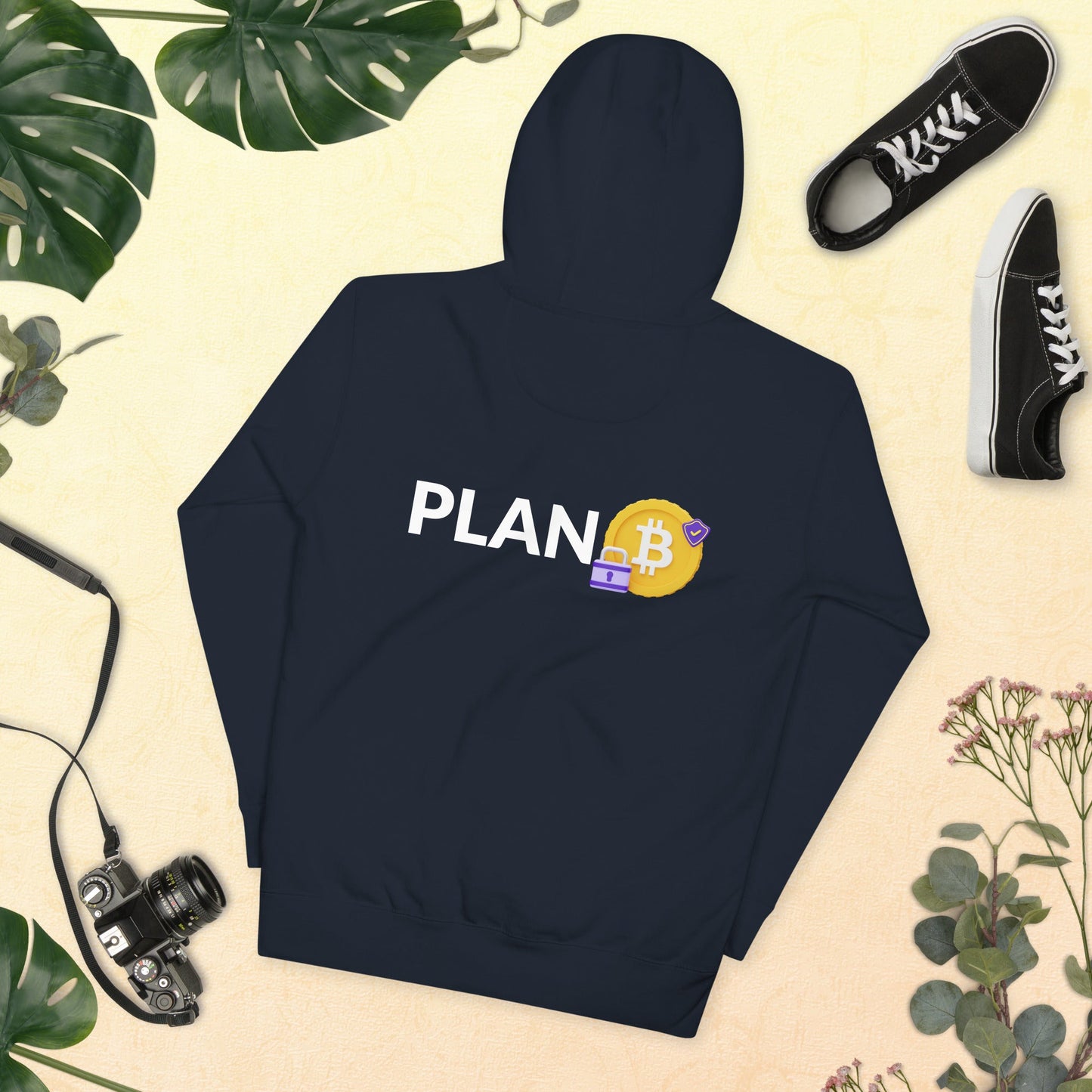 Plan B V9 Unisex Hoodie (back print) by DarkByteGear