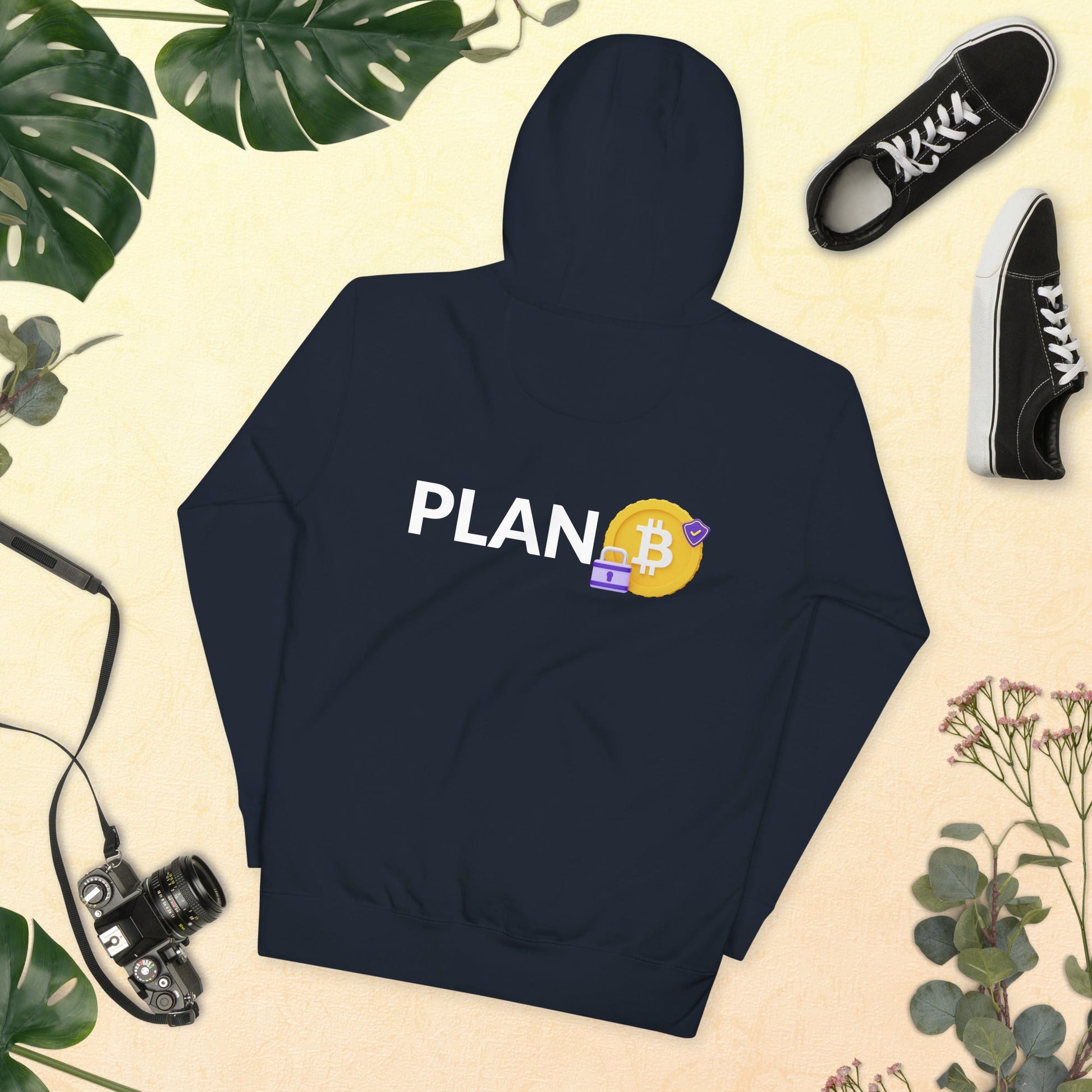 Plan B V9 Unisex Hoodie (back print) by DarkByteGear