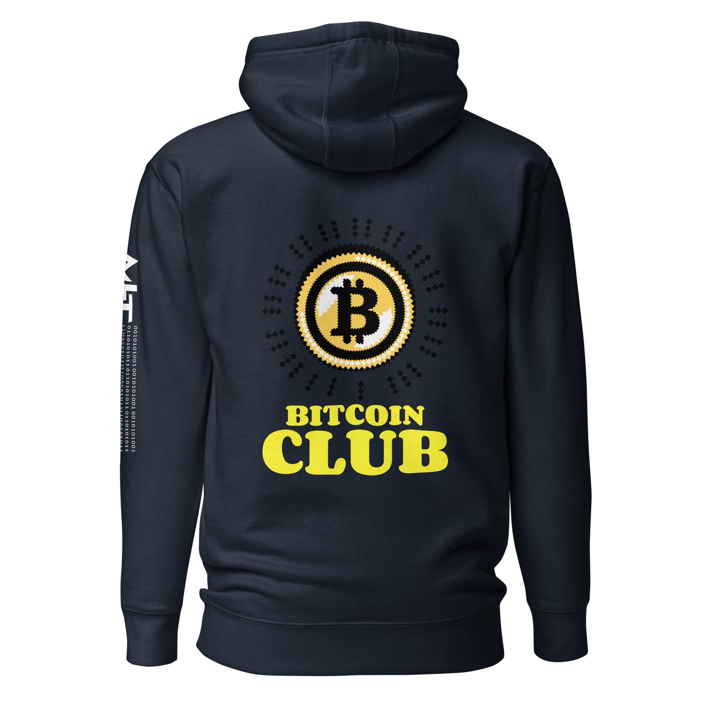 Bit Coin Club 8 bit style - Unisex Hoodie by DarkByteGear