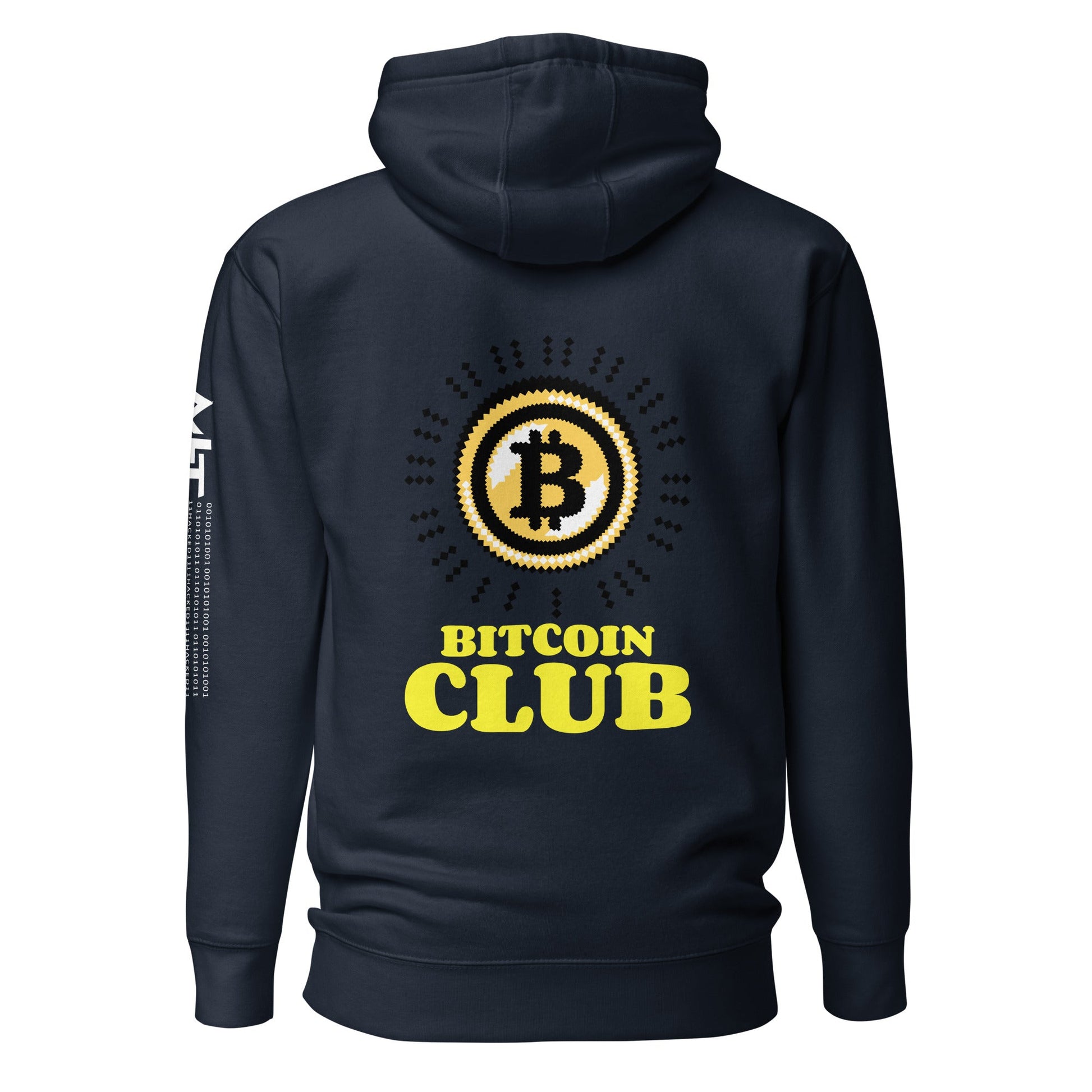 Bit Coin Club 8 bit style - Unisex Hoodie by DarkByteGear