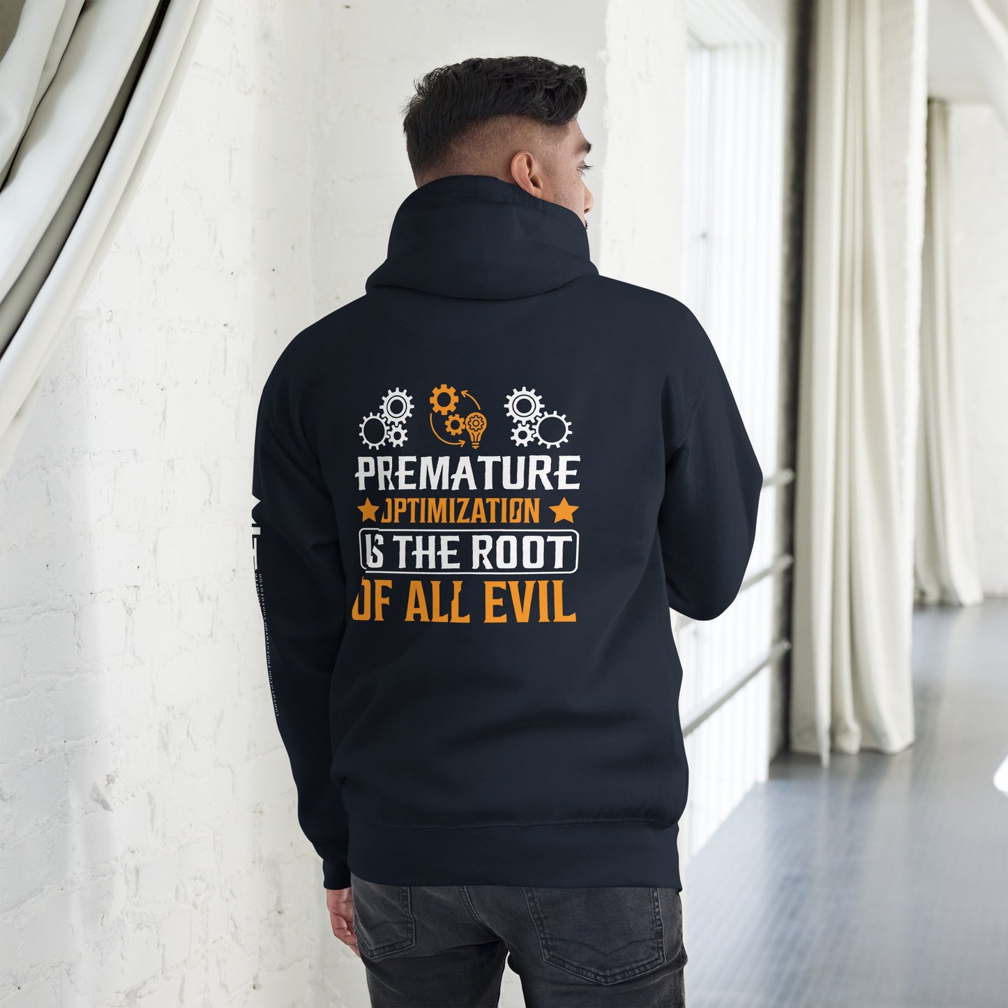 Premature Optimization is the Root of all Evil - Unisex Hoodie by DarkByteGear
