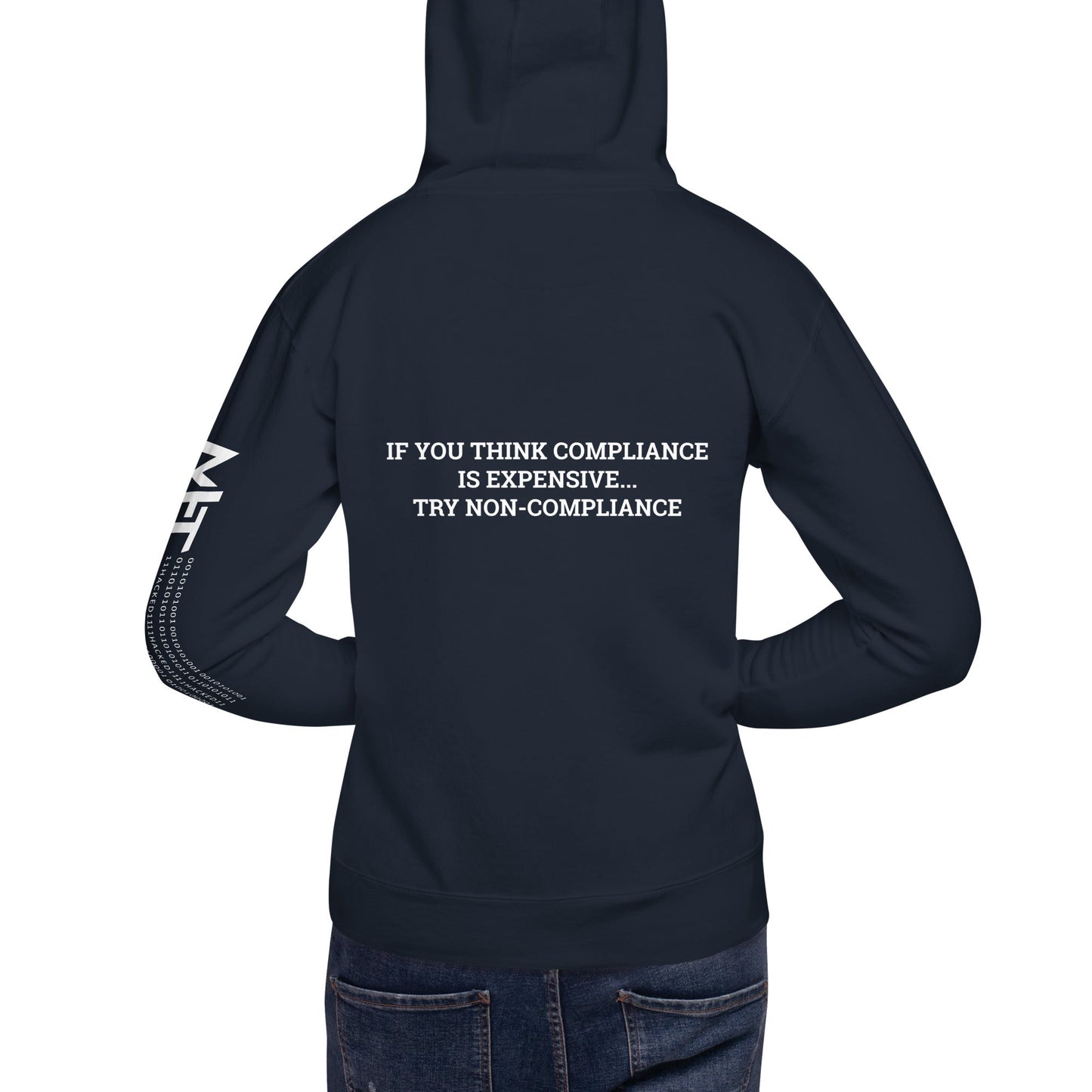 If you Think Compliance is Expensive, Try Non-Compliance Unisex Hoodie by DarkByteGear