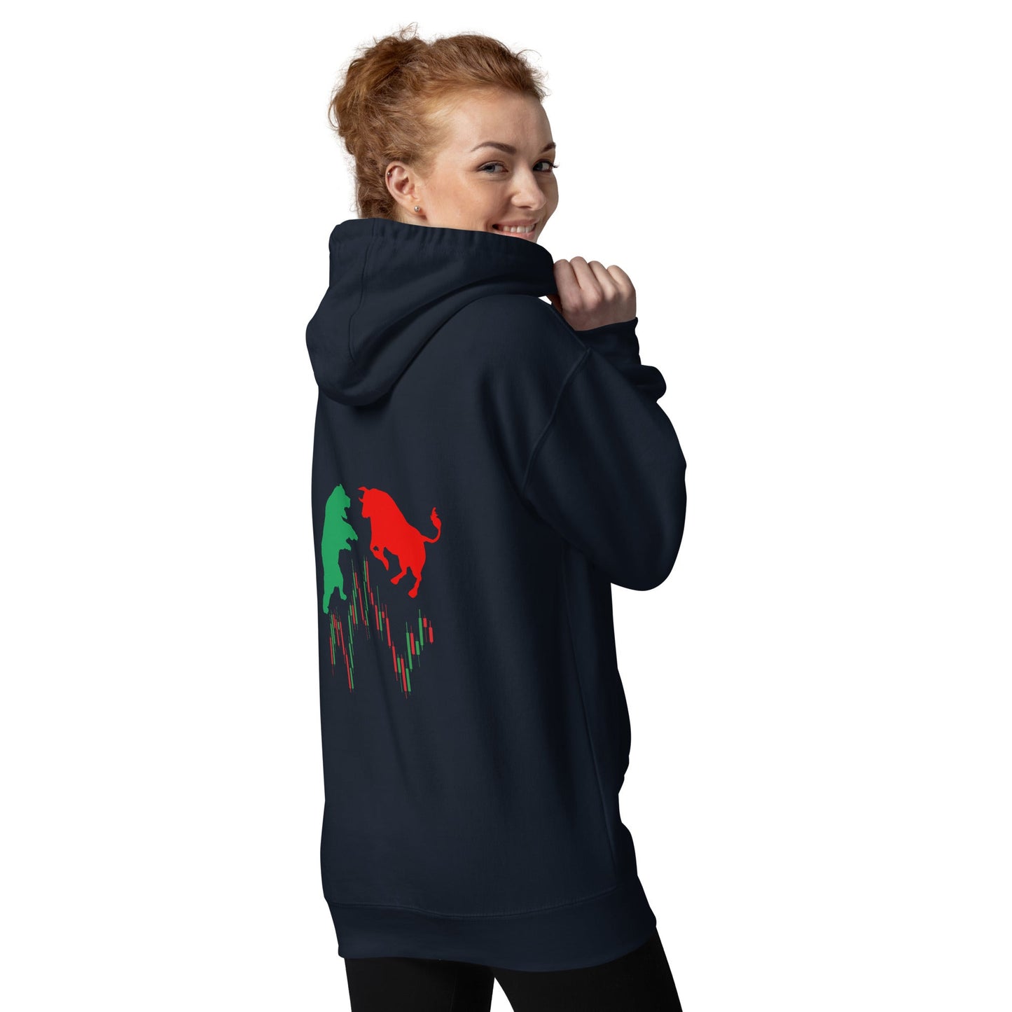 Forex Vector ( Mahfuz ) V2 - Unisex Hoodie ( Back Print ) by DarkByteGear