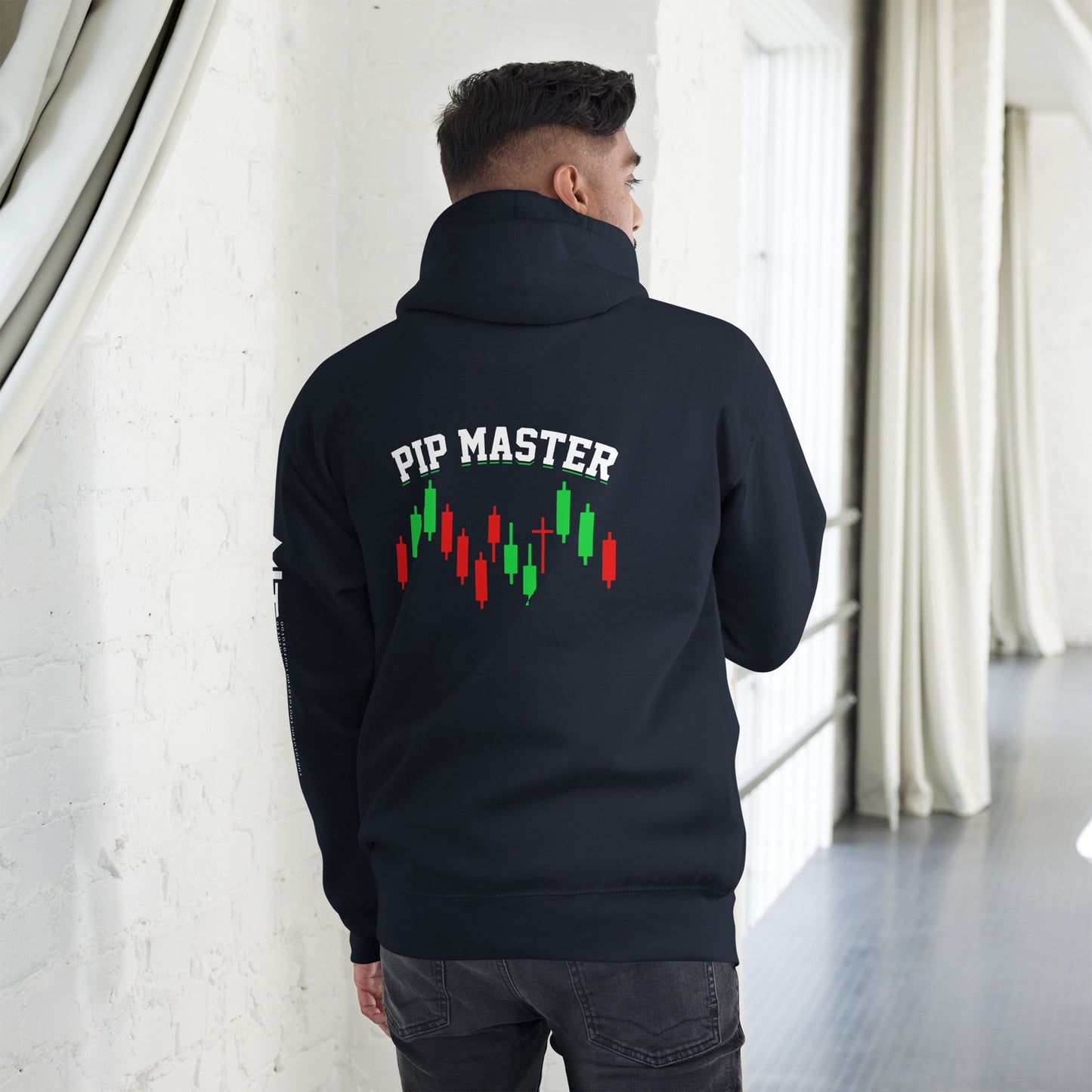 Pip Master - Unisex Hoodie ( Back Print ) by DarkByteGear