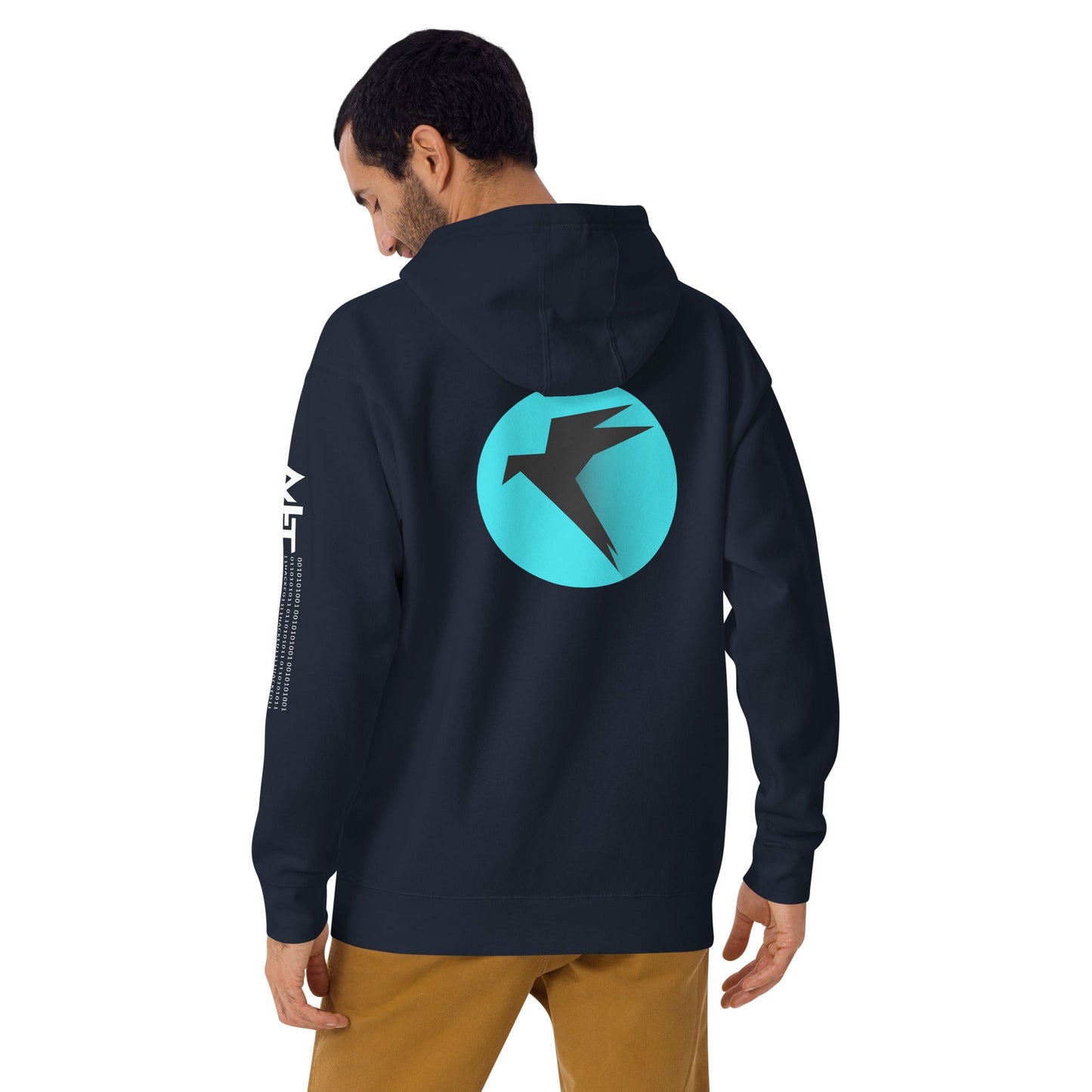 Parrot OS - The operating system for Hackers - Unisex Hoodie (back print) by DarkByteGear