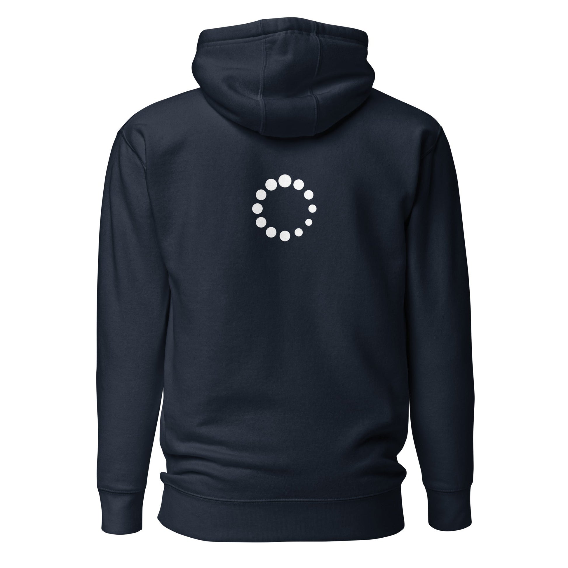 Loading - Unisex Hoodie (back print) by DarkByteGear