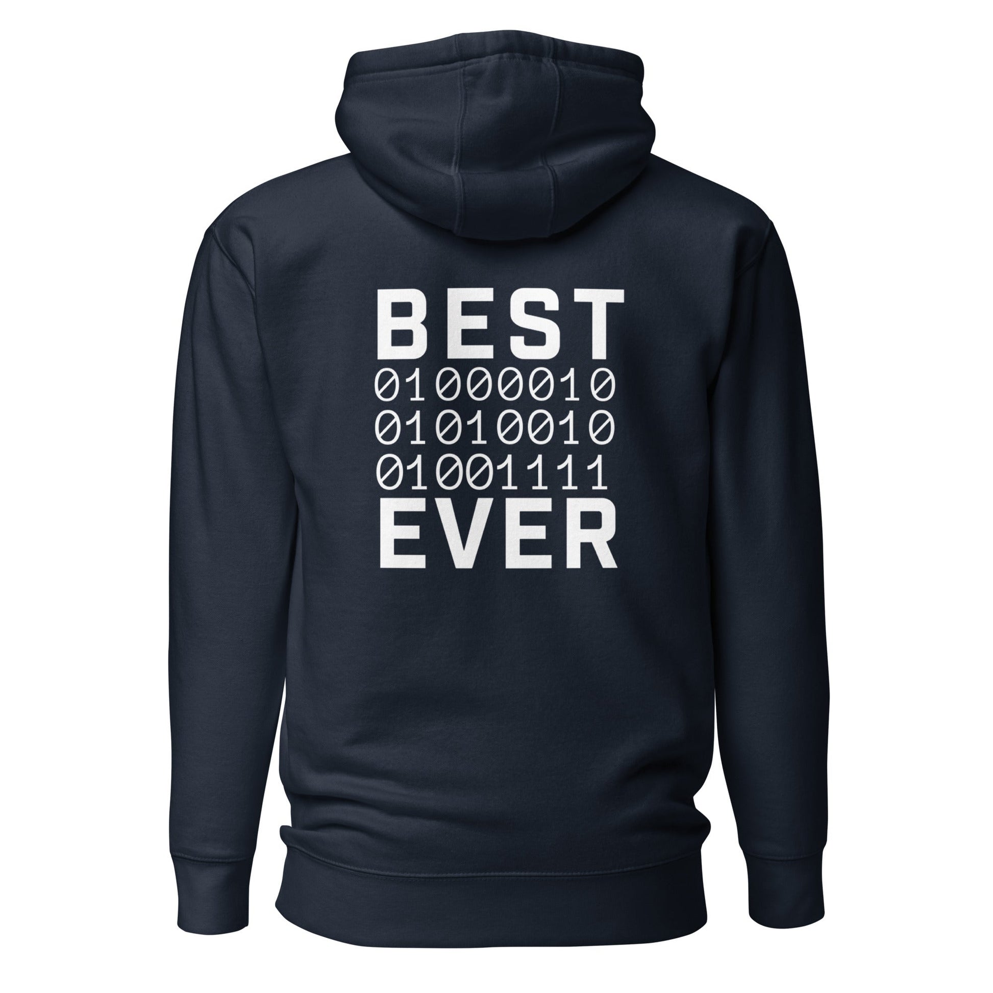 Best Bro Ever - Unisex Hoodie (back print) by DarkByteGear