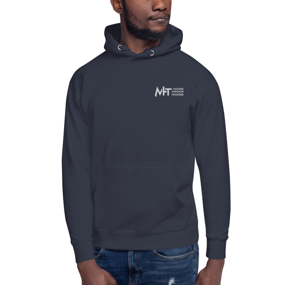 MHT - Unisex Hoodie (embroidery) by DarkByteGear