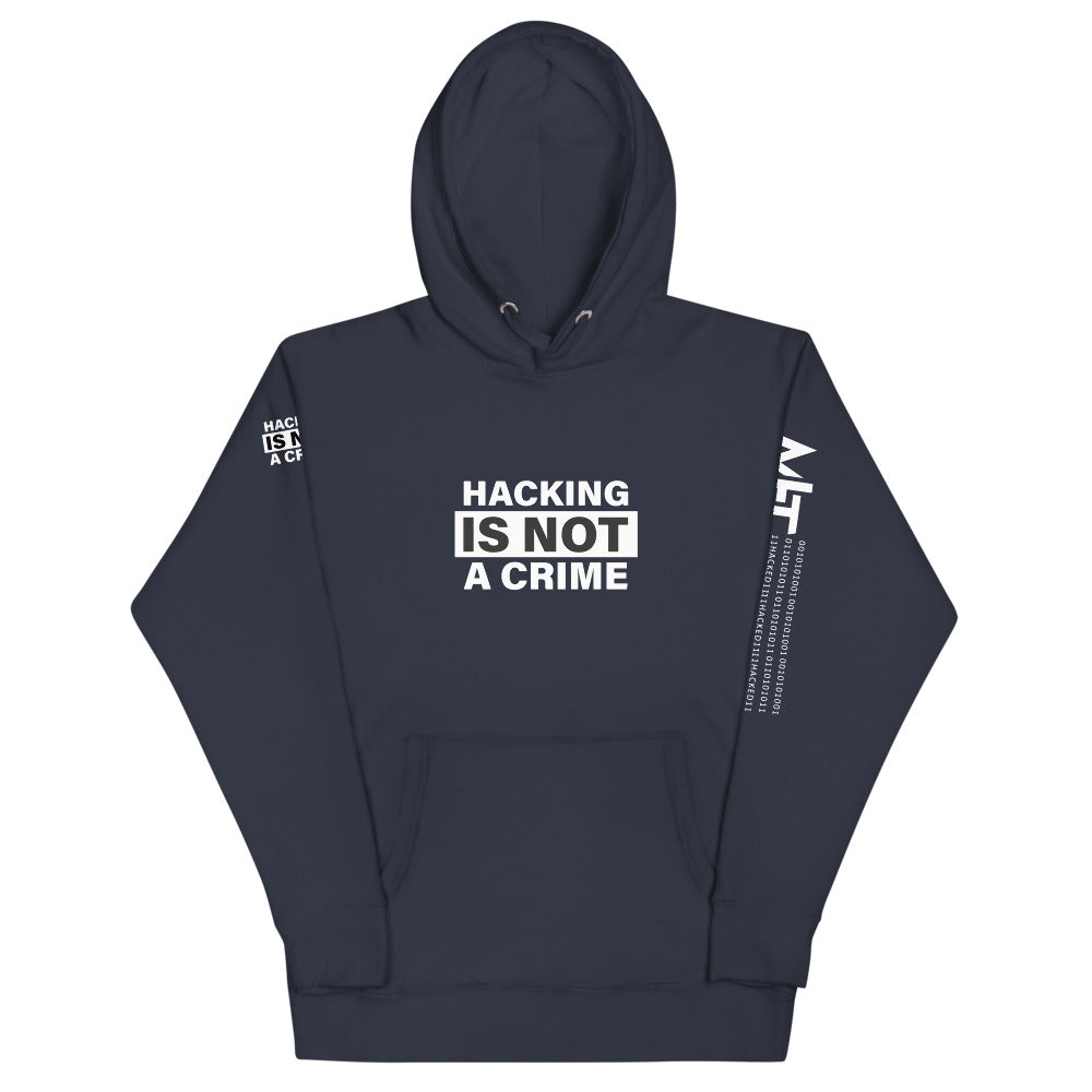 Hacking is not a crime - Unisex Hoodie by DarkByteGear
