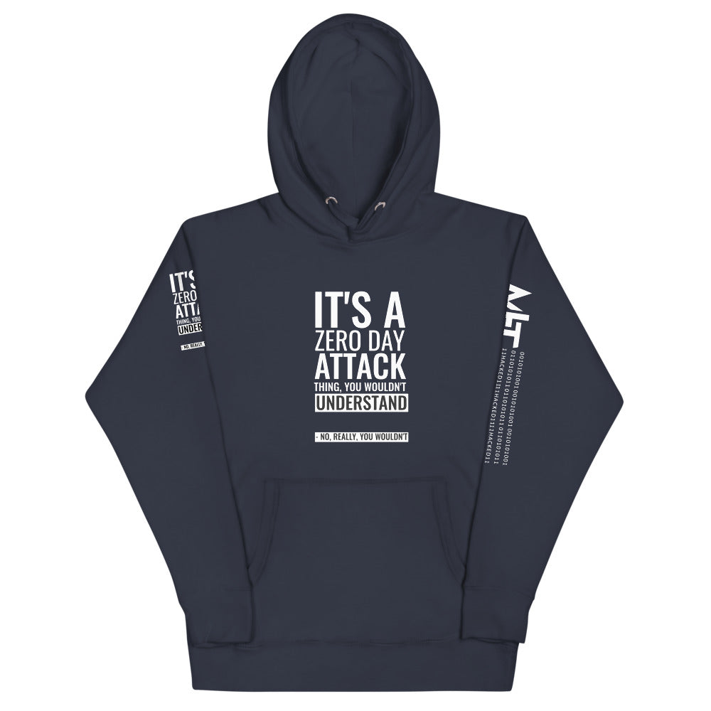 Its a 0 day attack - Unisex Hoodie by DarkByteGear