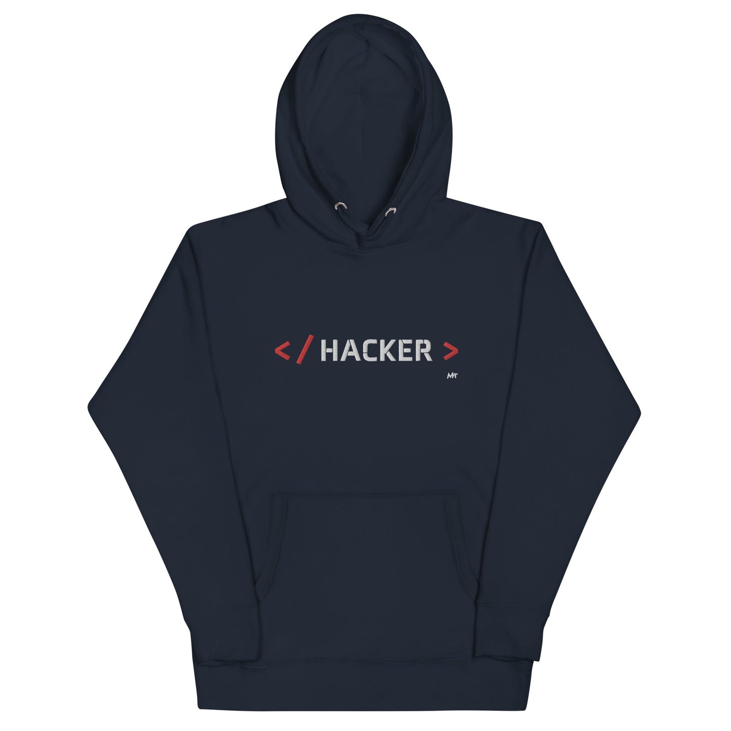 Hacker - Unisex Hoodie (embroidered) by DarkByteGear