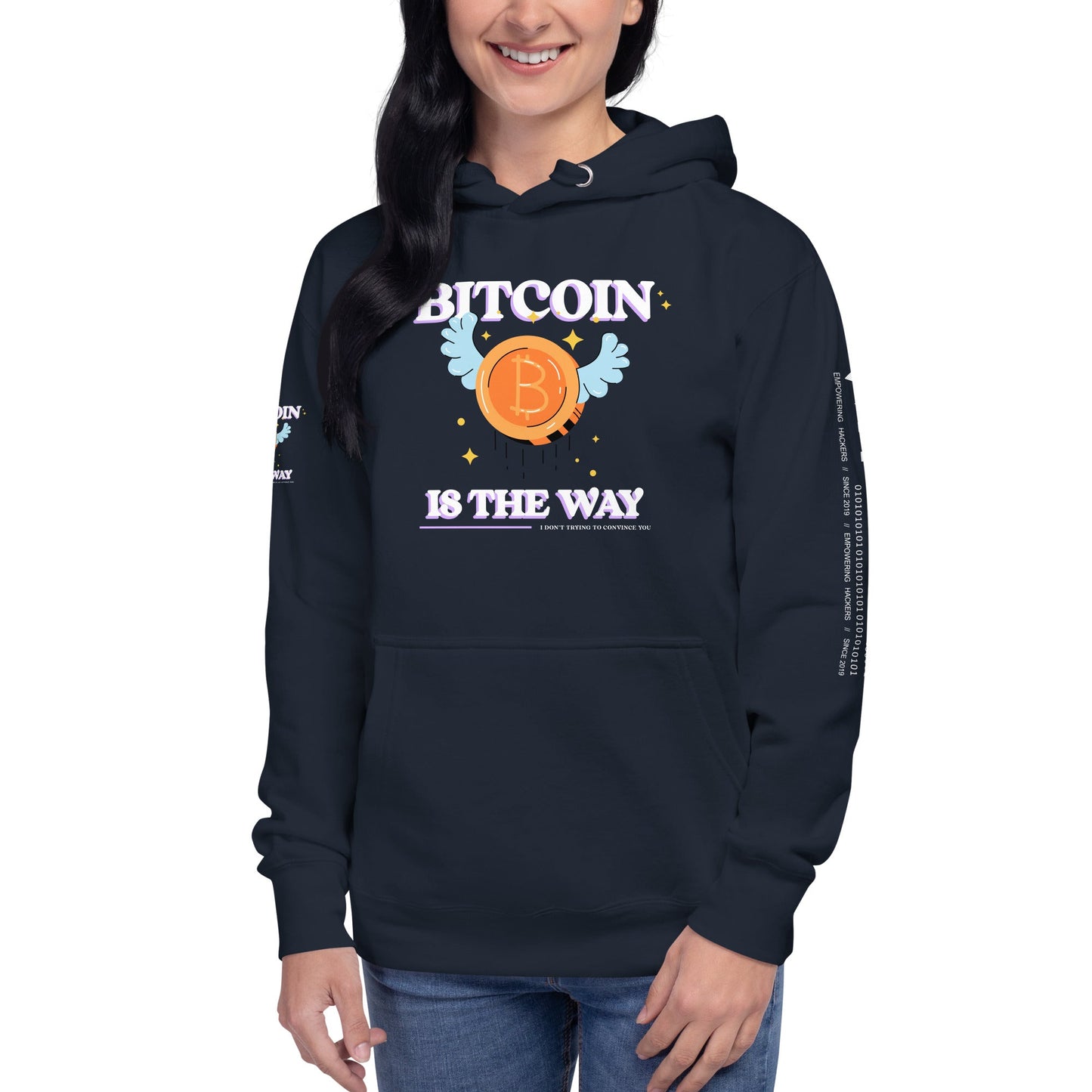 Bitcoin is the way - Unisex Hoodie by DarkByteGear