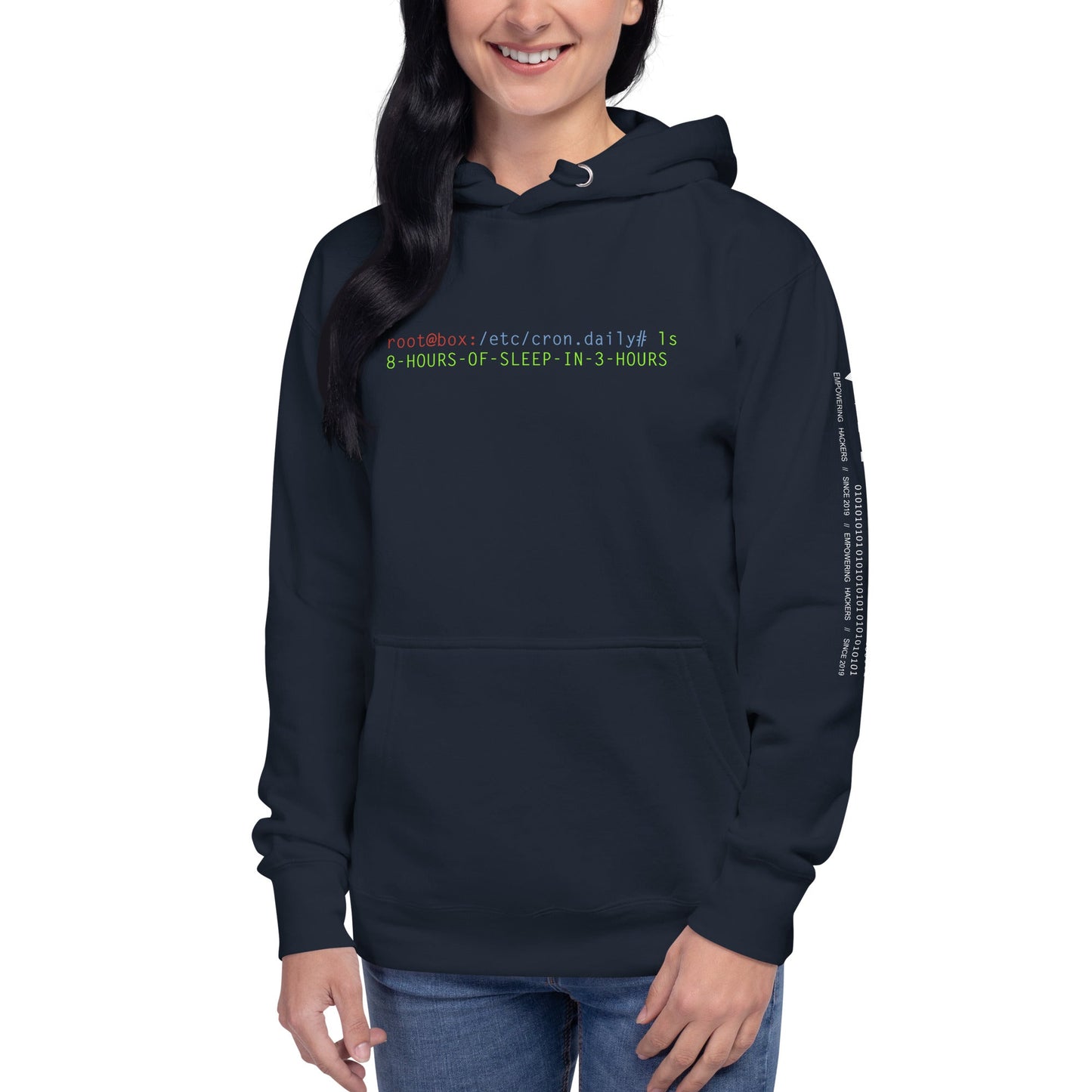 8 hours of sleep in 3 hours - Unisex Hoodie by DarkByteGear