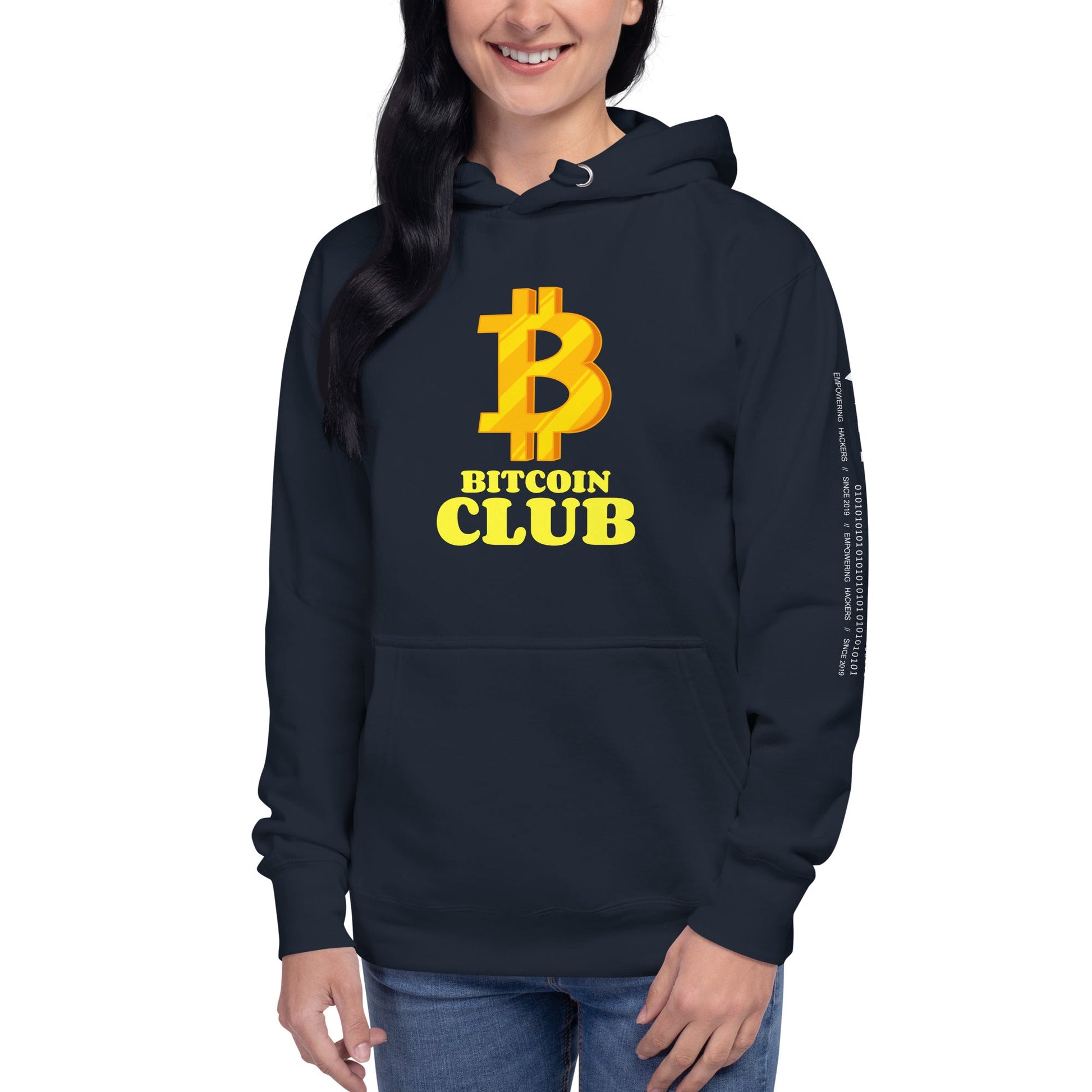 BITCOIN CLUB V5 - Unisex Hoodie by DarkByteGear