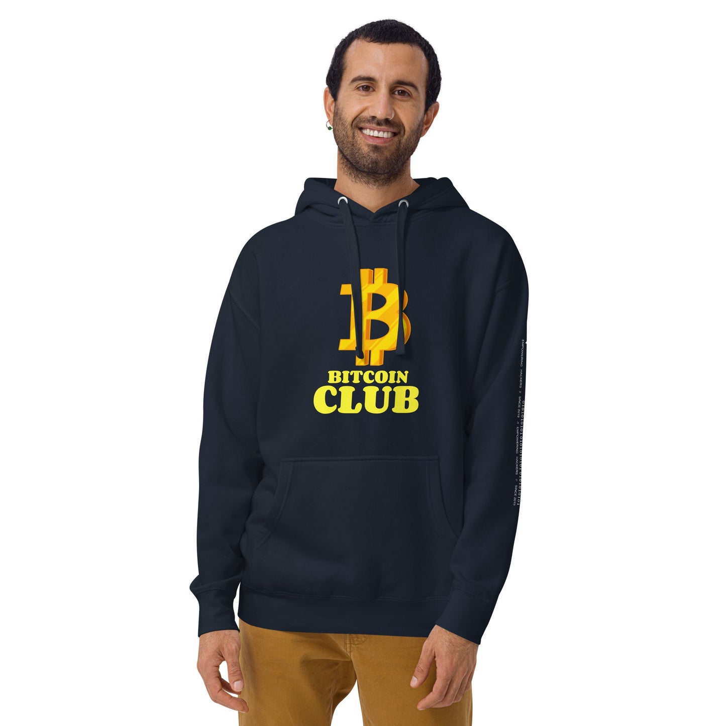 BITCOIN CLUB V5 - Unisex Hoodie by DarkByteGear