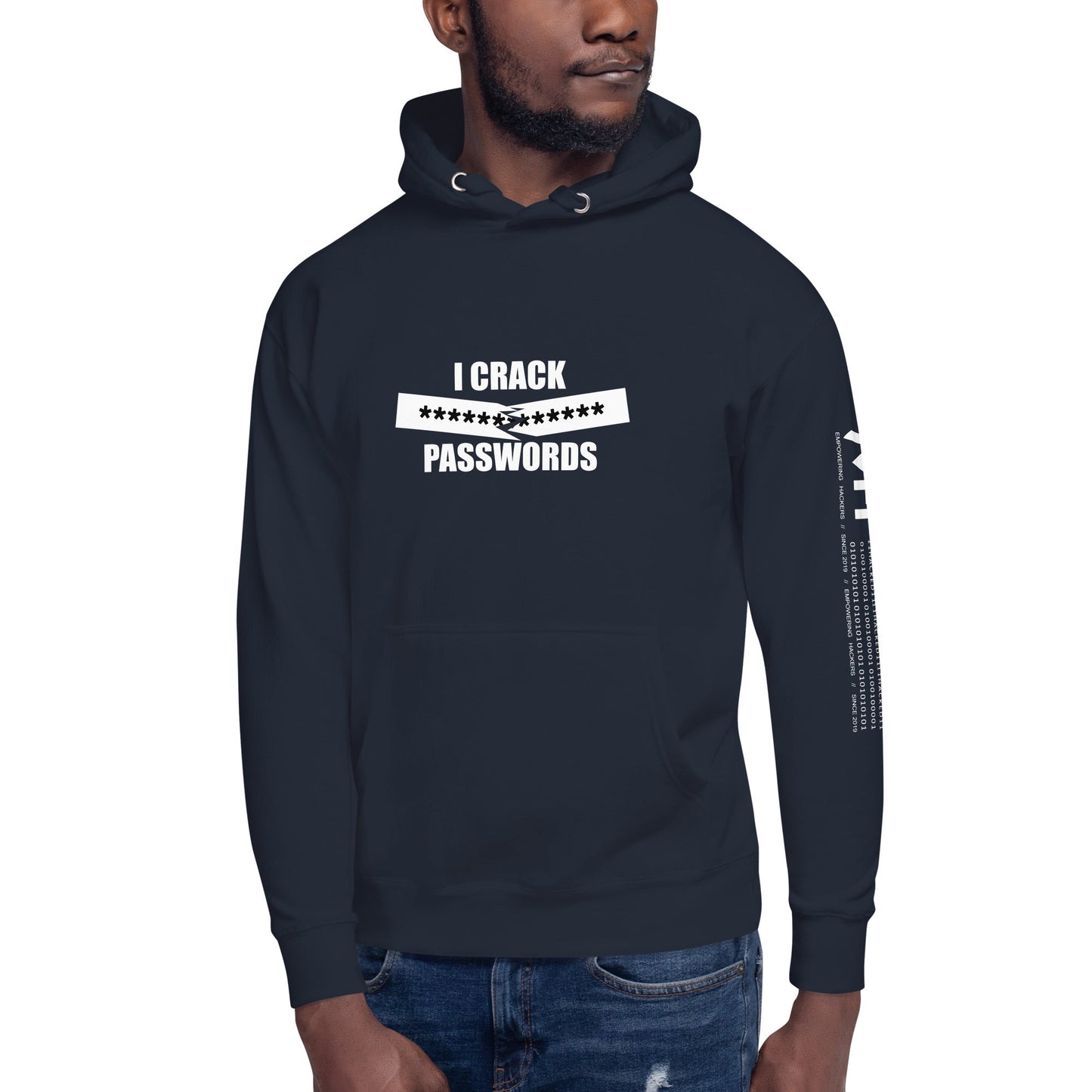 I crack passwords - Unisex Hoodie by DarkByteGear