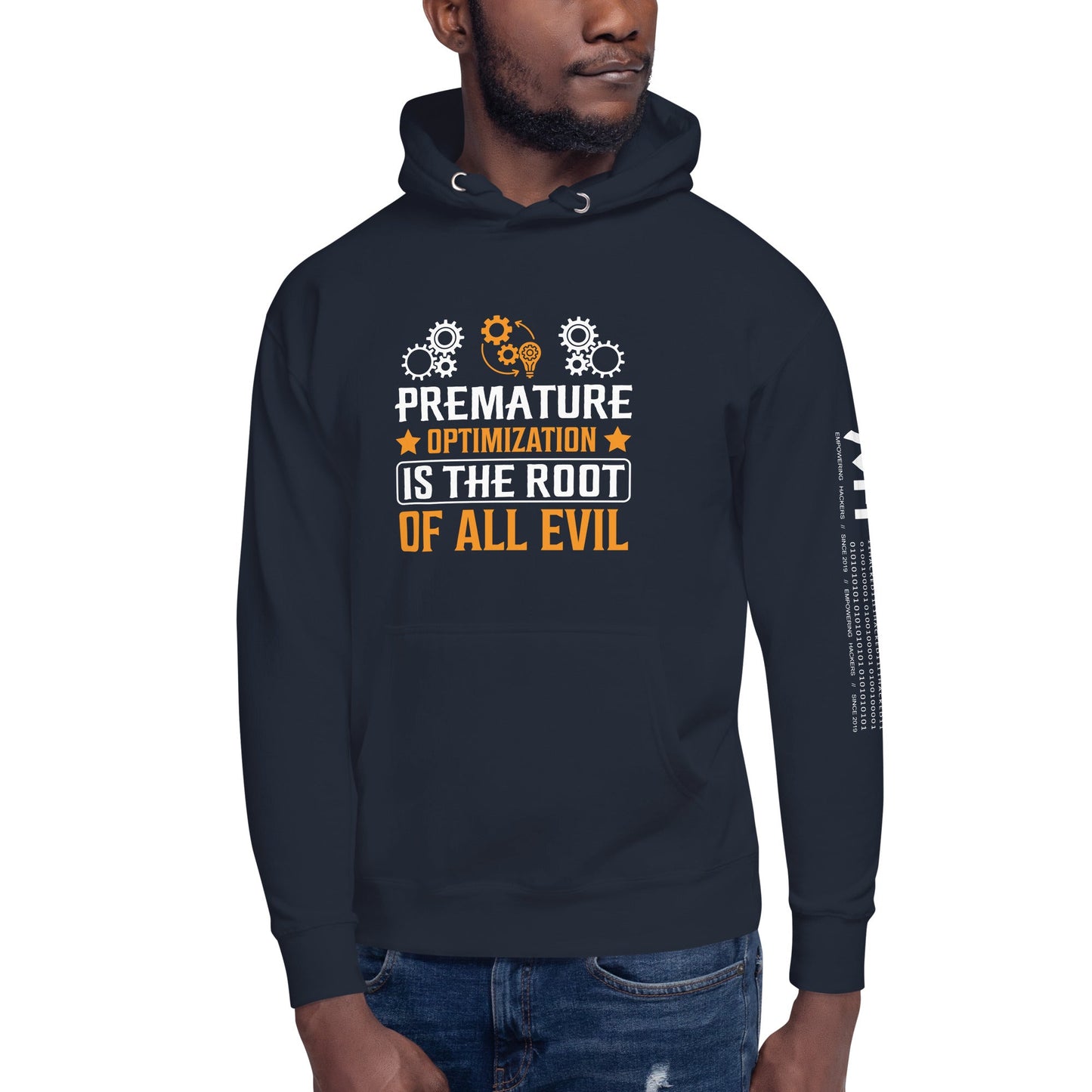 Premature Optimization is the Root of all Evil - Unisex Hoodie by DarkByteGear